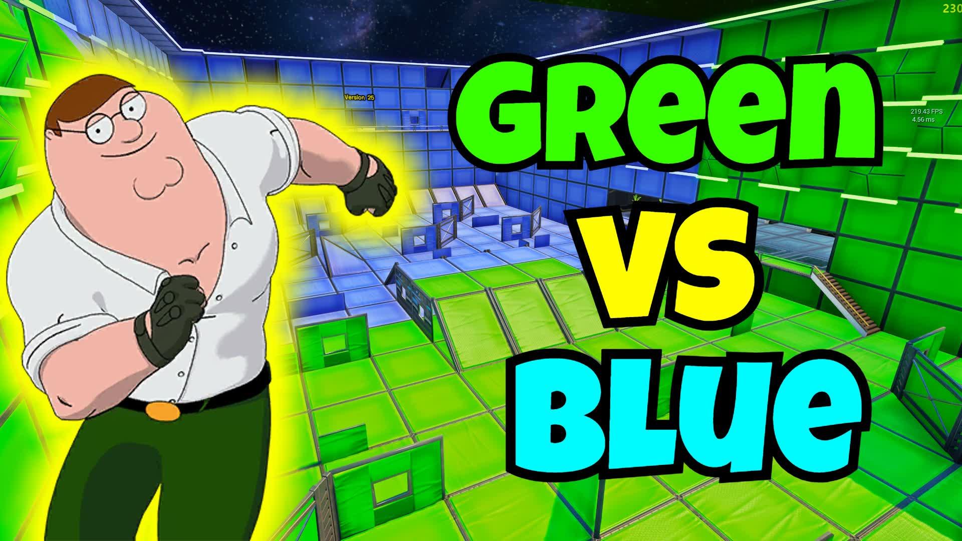 Green VS Blue 15v15 No Build!