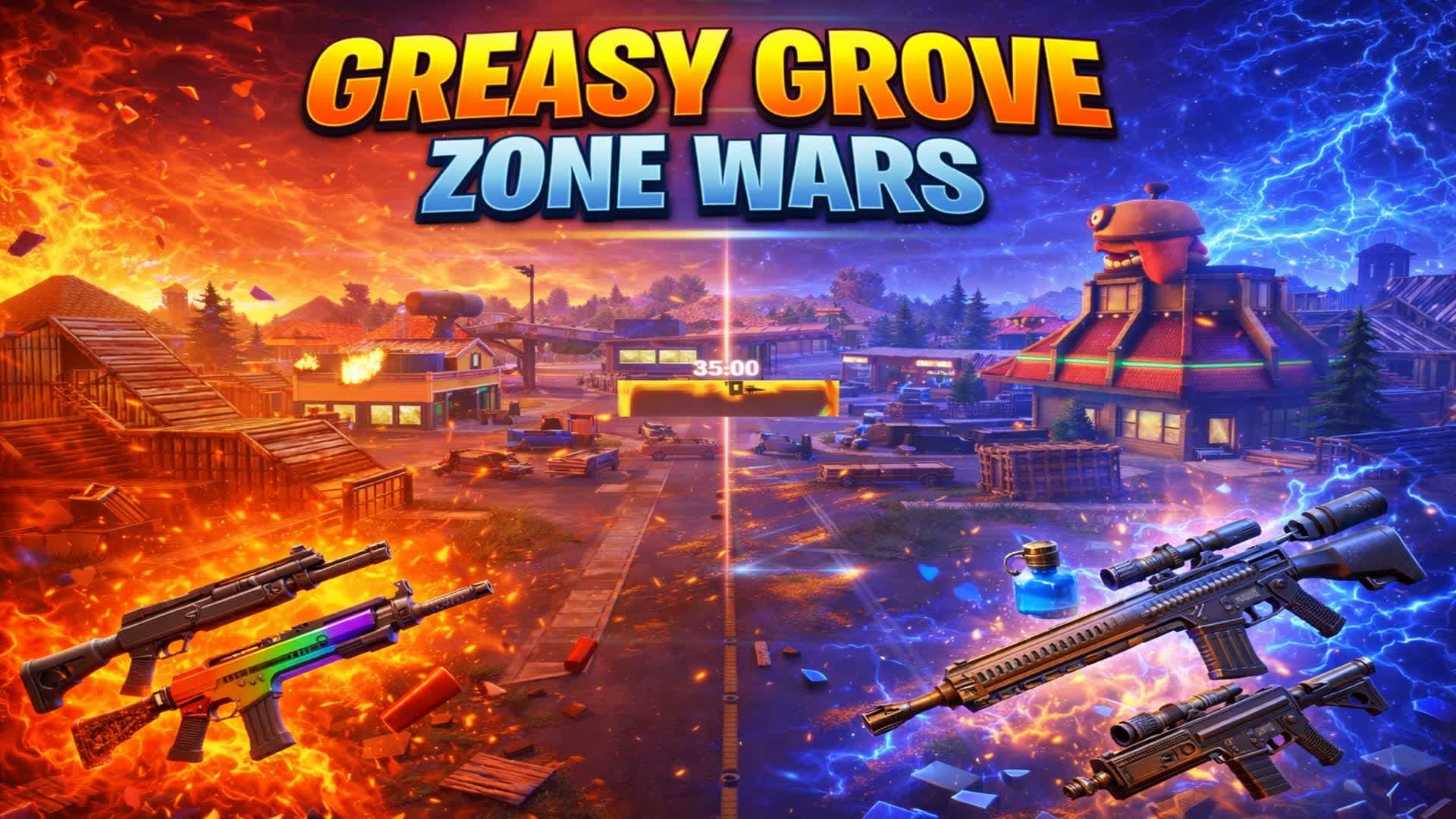Greasy Grove Zone wars