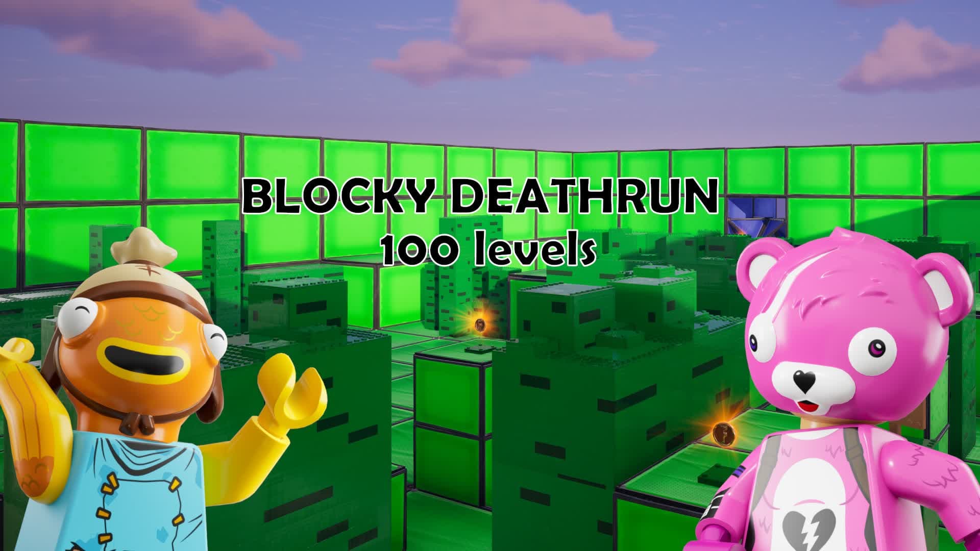 💯100 levels blocky deathrun 🏃