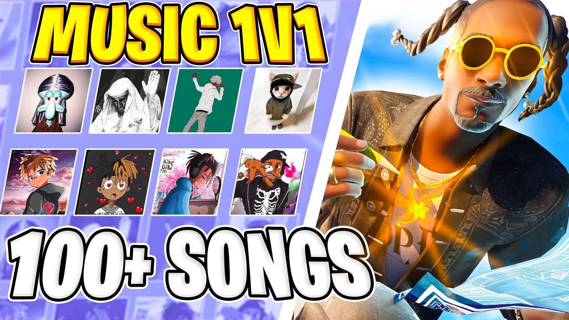 🎵 BEST MUSIC 1V1 ✨[100+ SONGS]