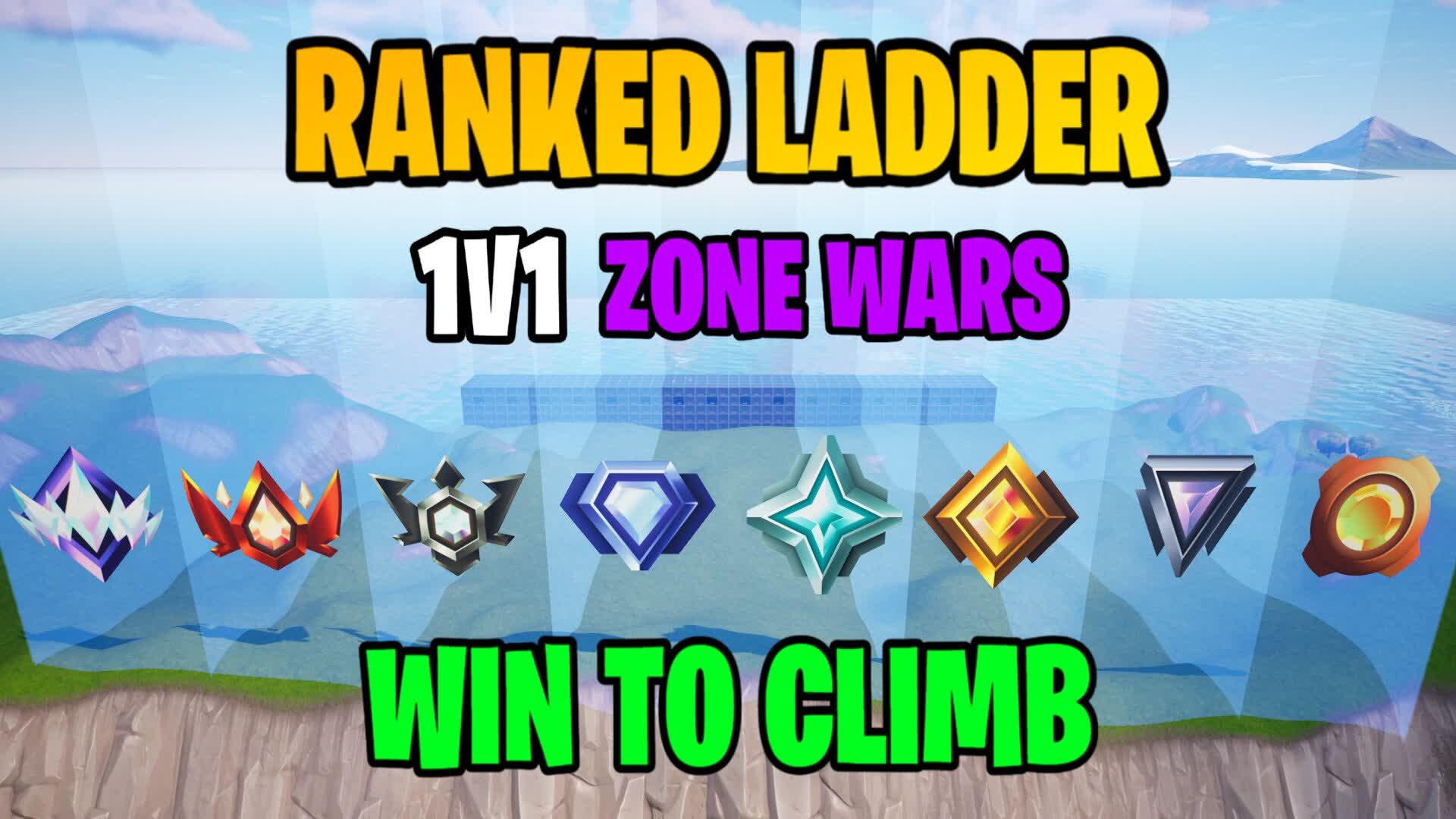 RANKED LADDER 1V1 ZONE WARS🏆