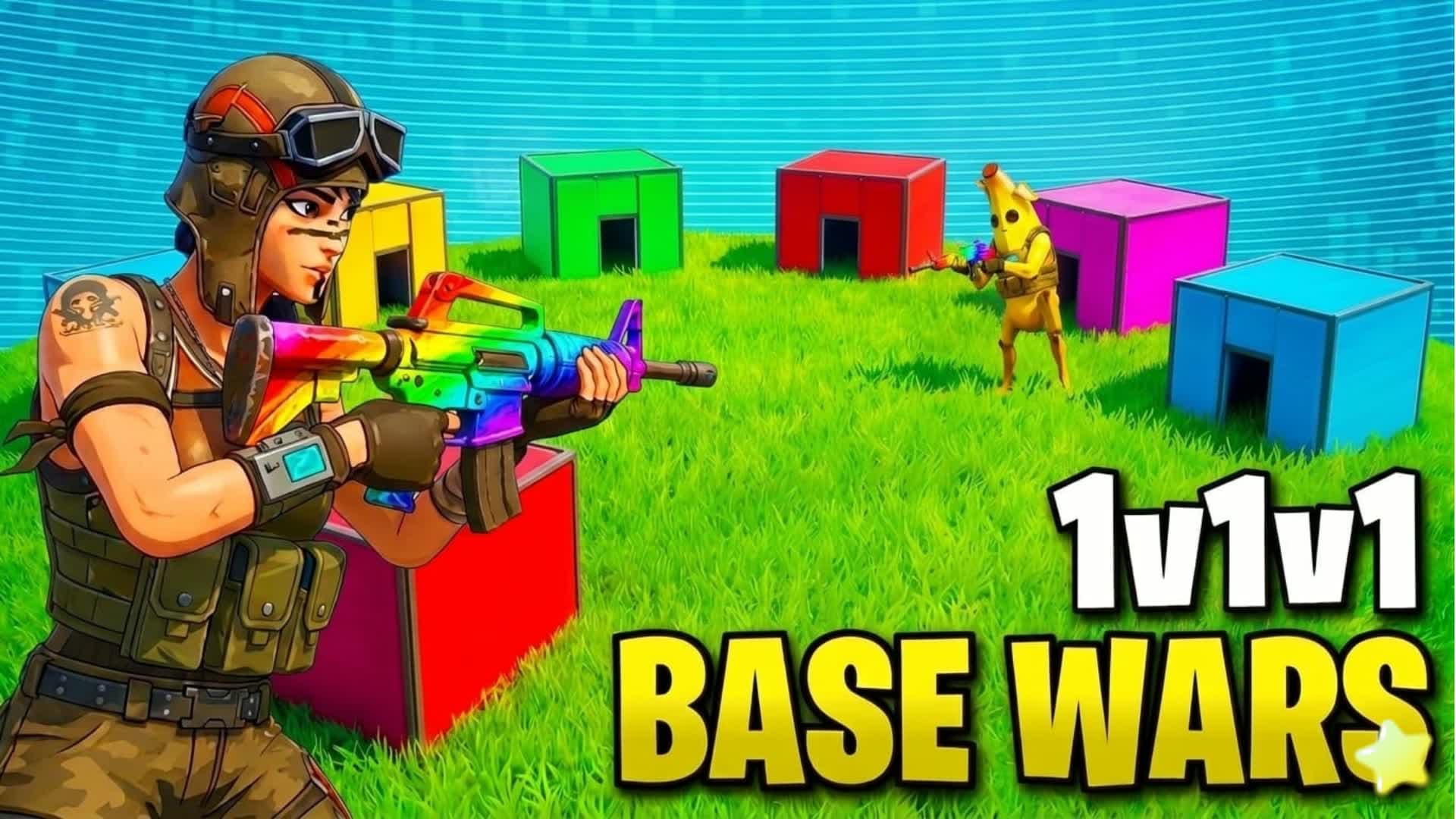 1v1v1 BASE WARS🏠