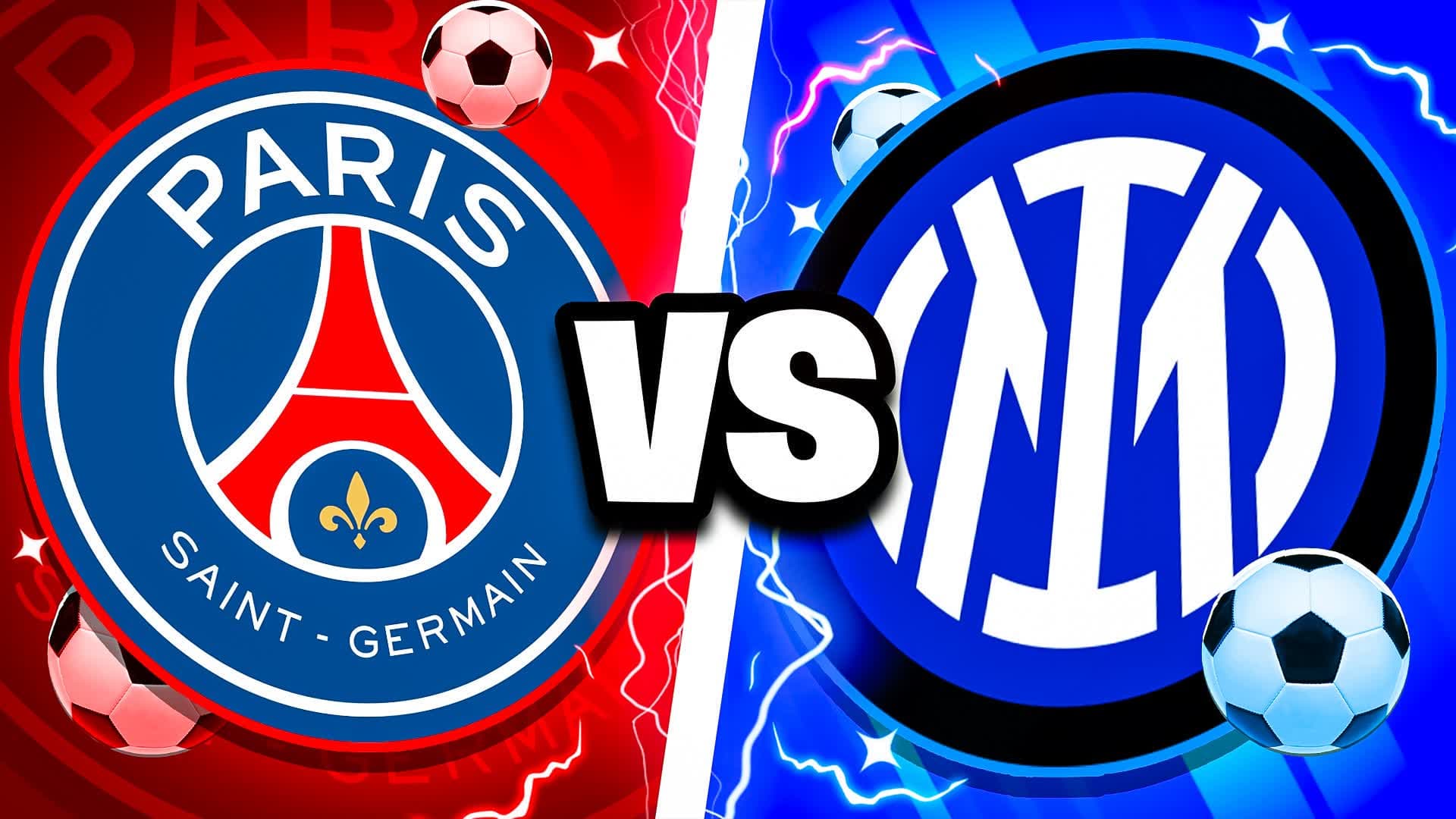 UCL Inter vs PSG RED VS BLUE🔴🔵