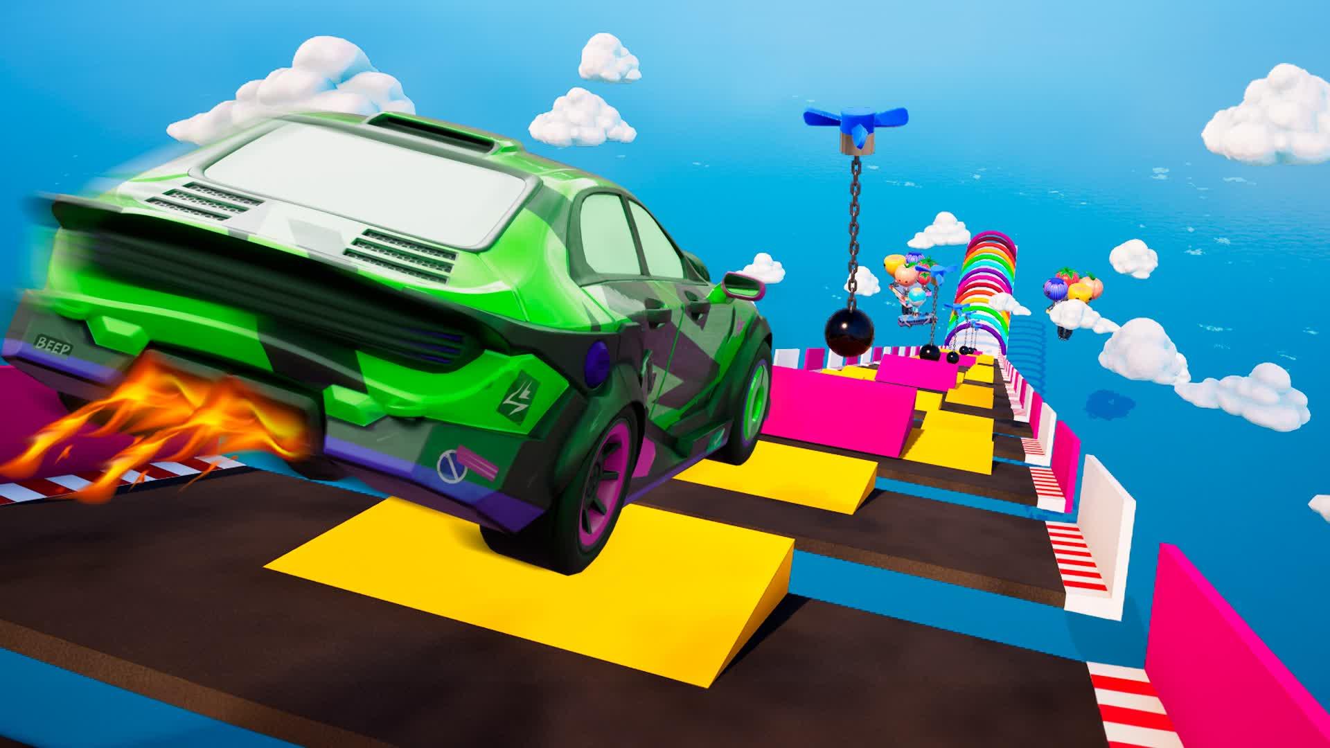 CARS MEGA RAMP RAINBOW