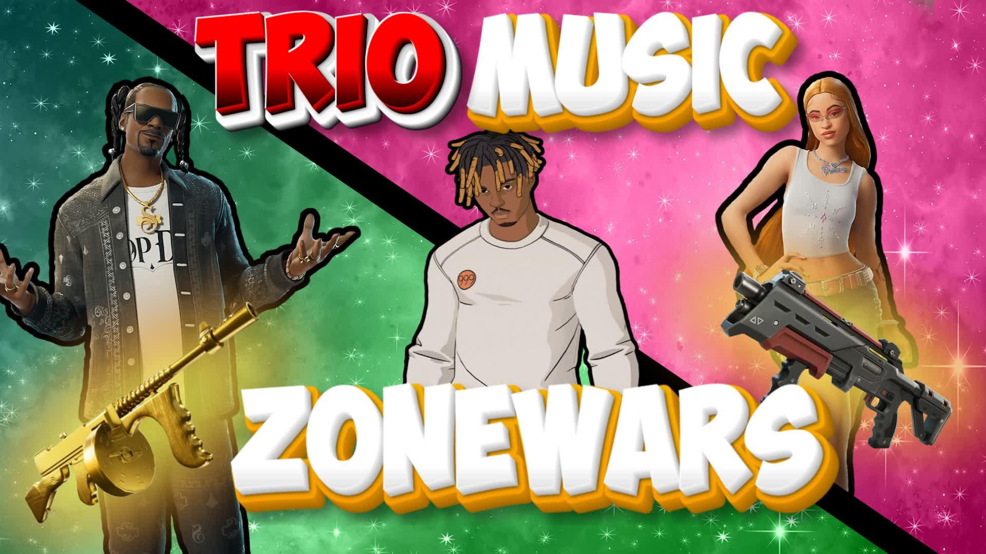 TRIO MUSIC ZONEWARS! feat. Juice and X🤩