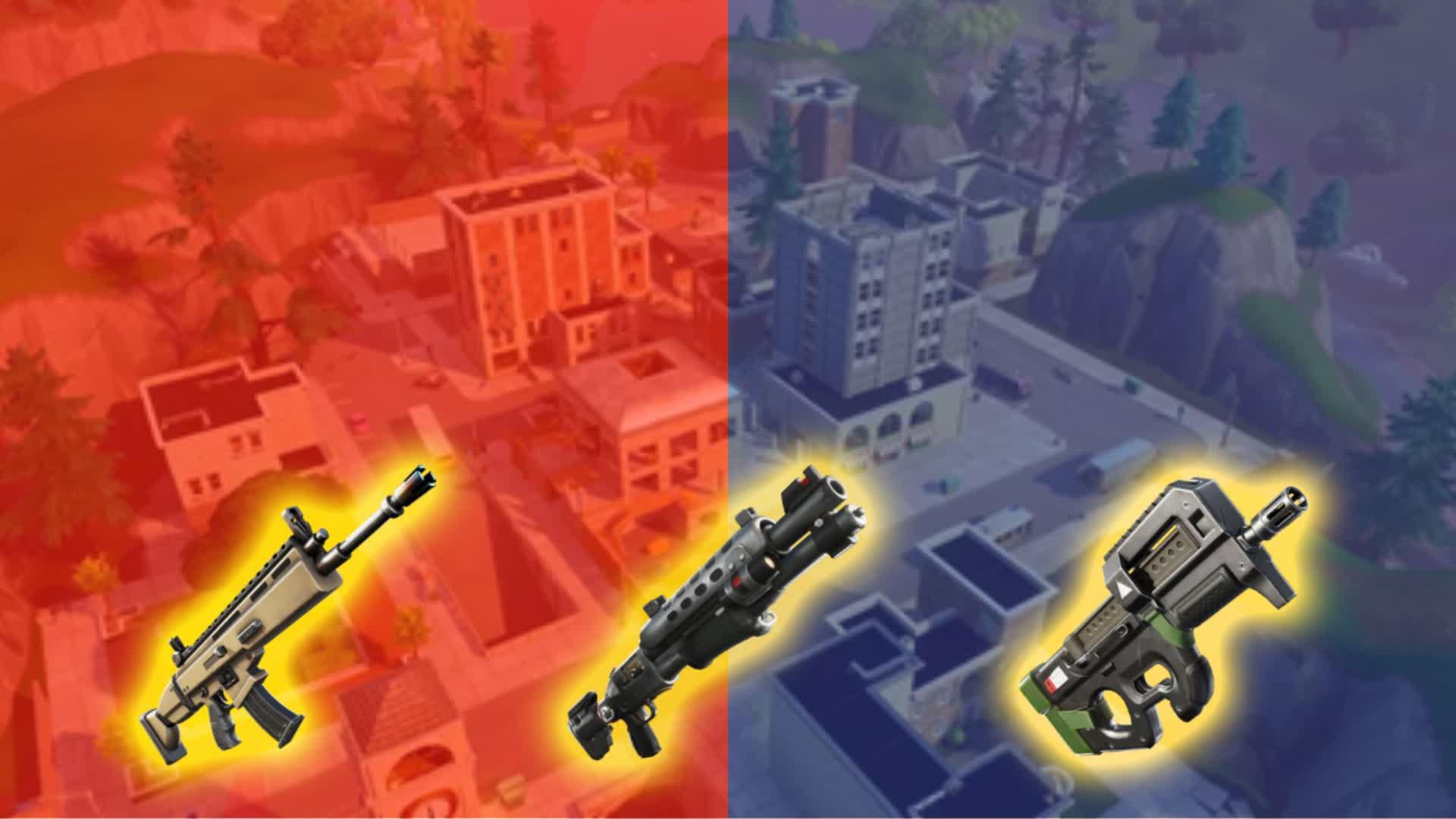 Red vs Blue OG Tilted Towers