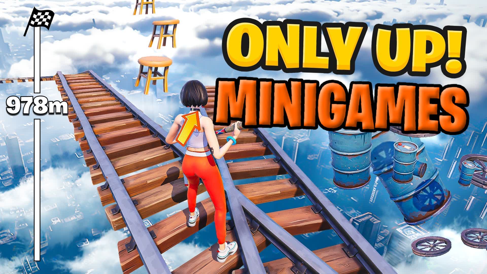 Only Up MINIGAMES! (Race Against Others)