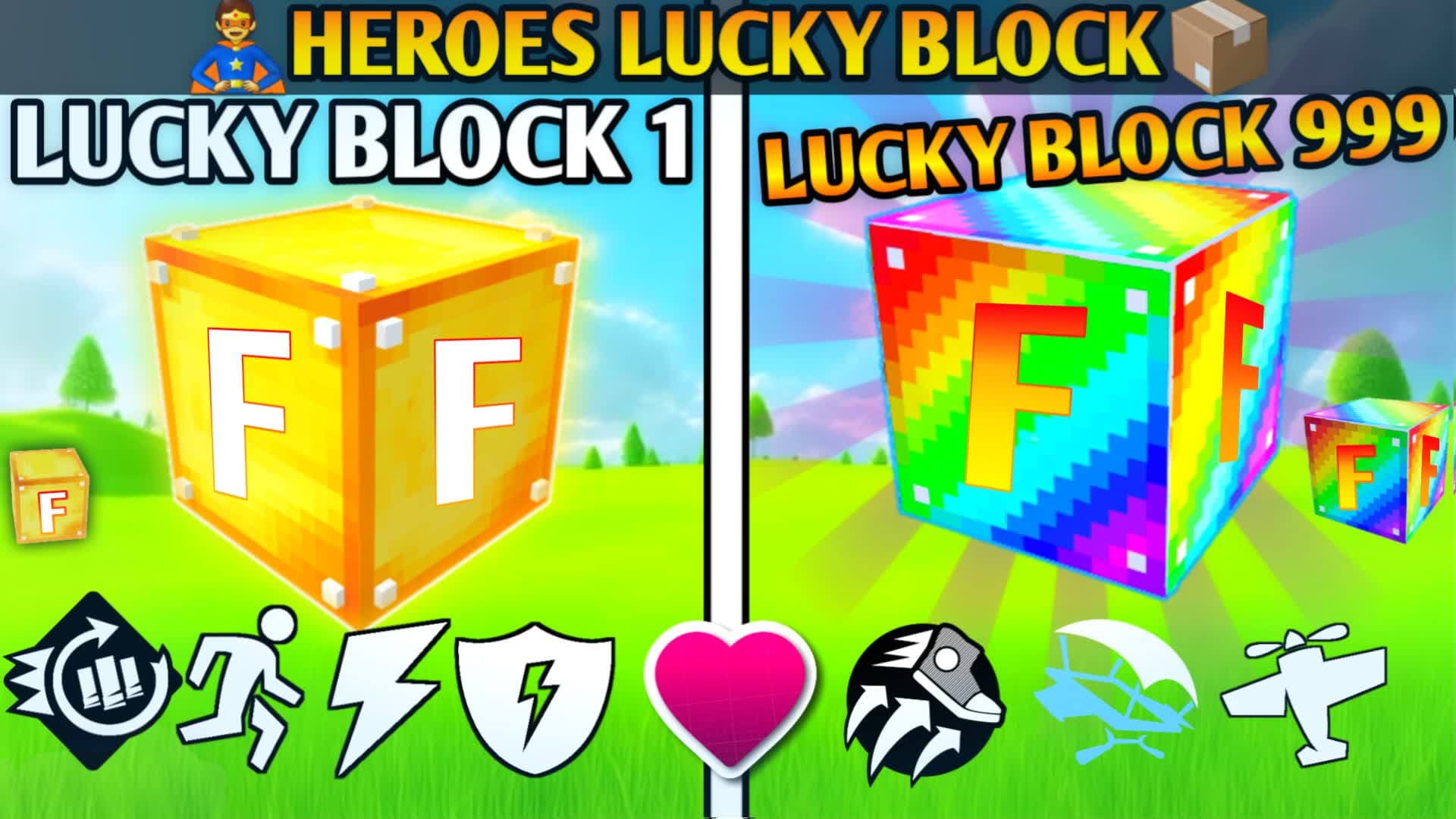 🦸HEROES LUCKY BLOCK📦