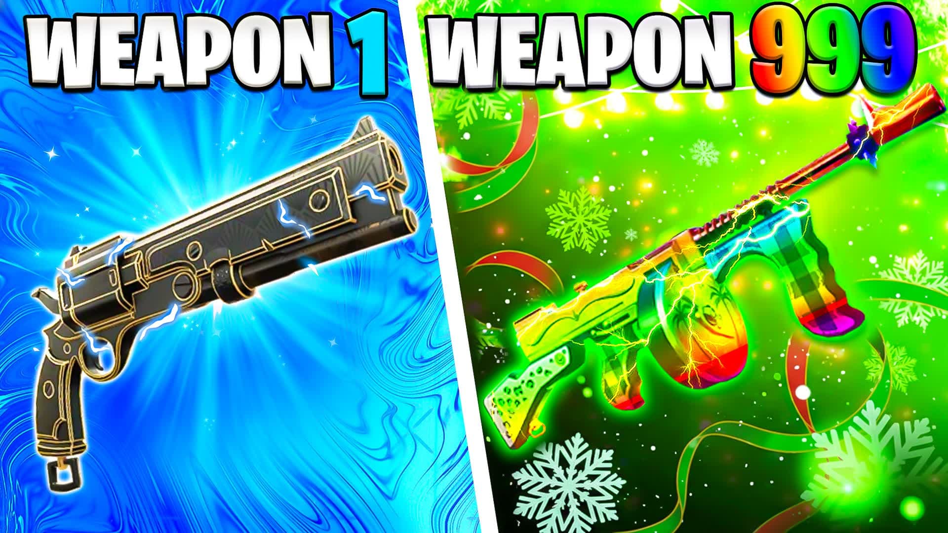 🌟AMAZING WINTER☃️GUN GAME🔫 ONE SHOT🎯