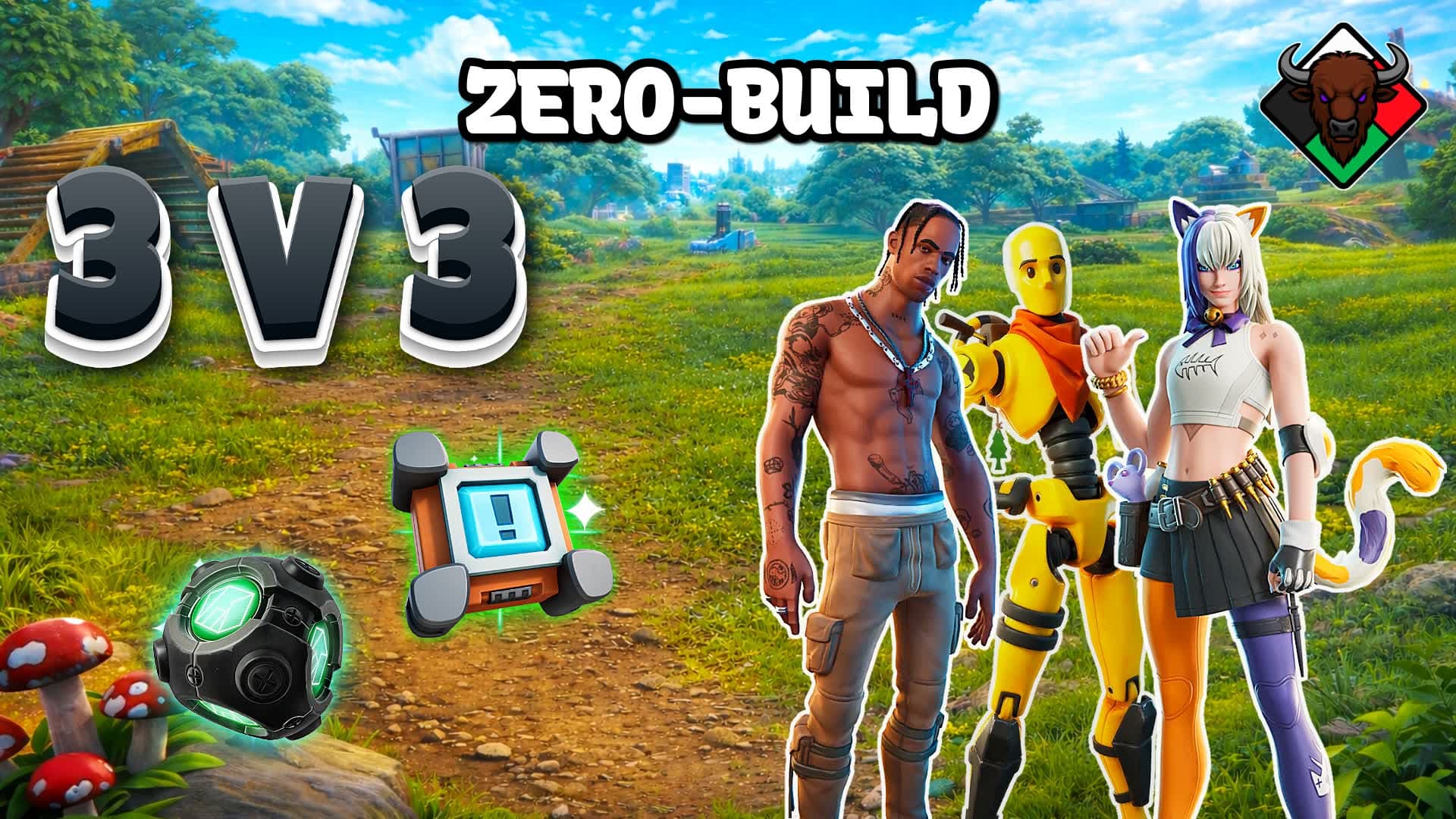 Nyati Wars 3v3 Zero-Build 🌀