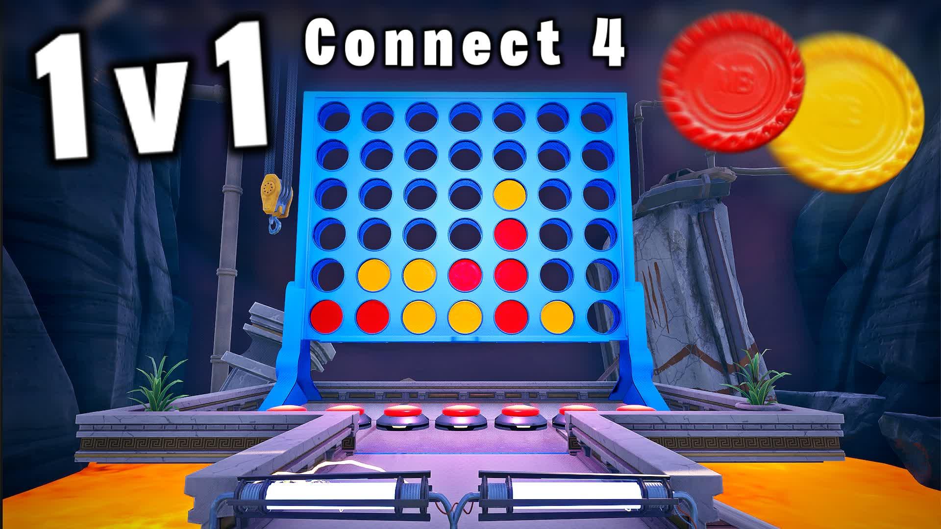 Connect 4 1V1 Parkour