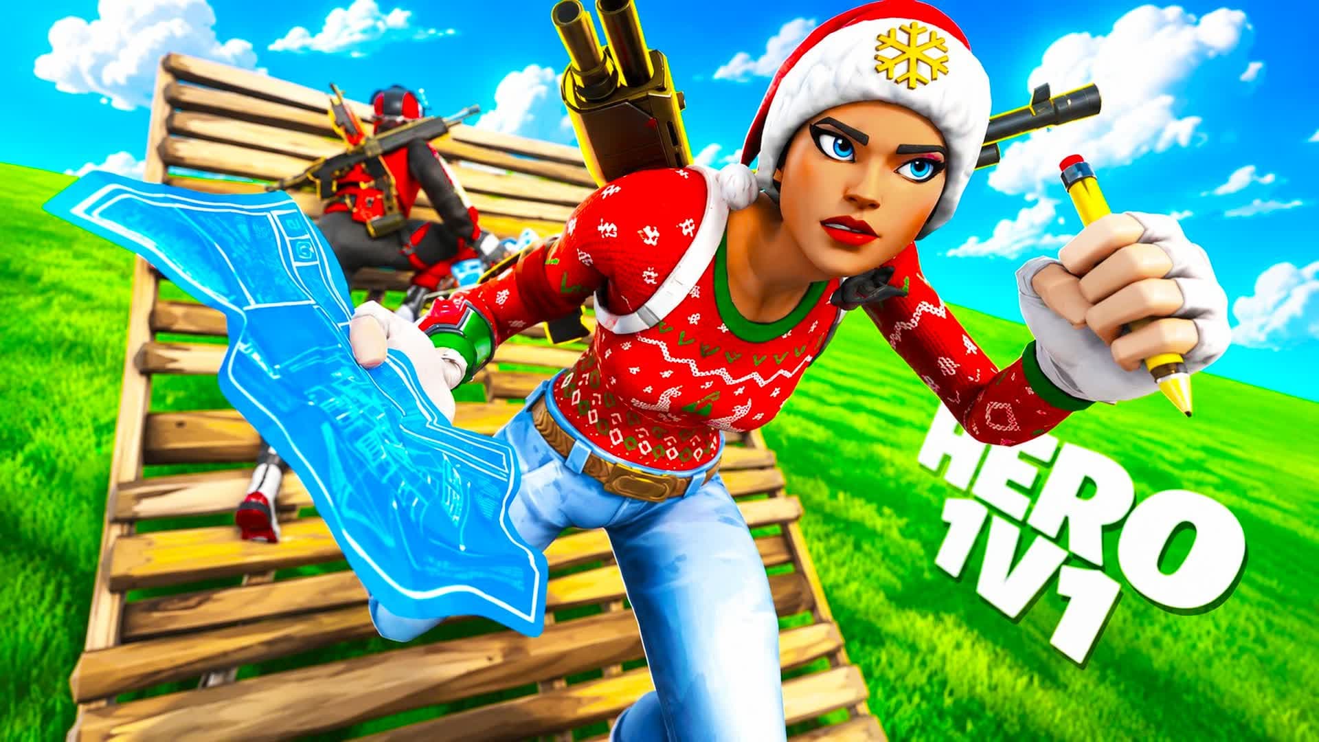 HEROCLICK 1v1 Build Fights (200 PUMPS)⭐️