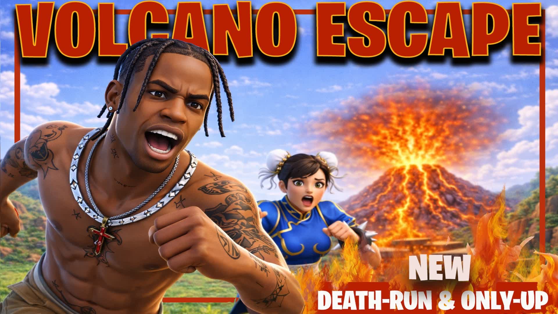 ESCAPE THE VOLCANO
