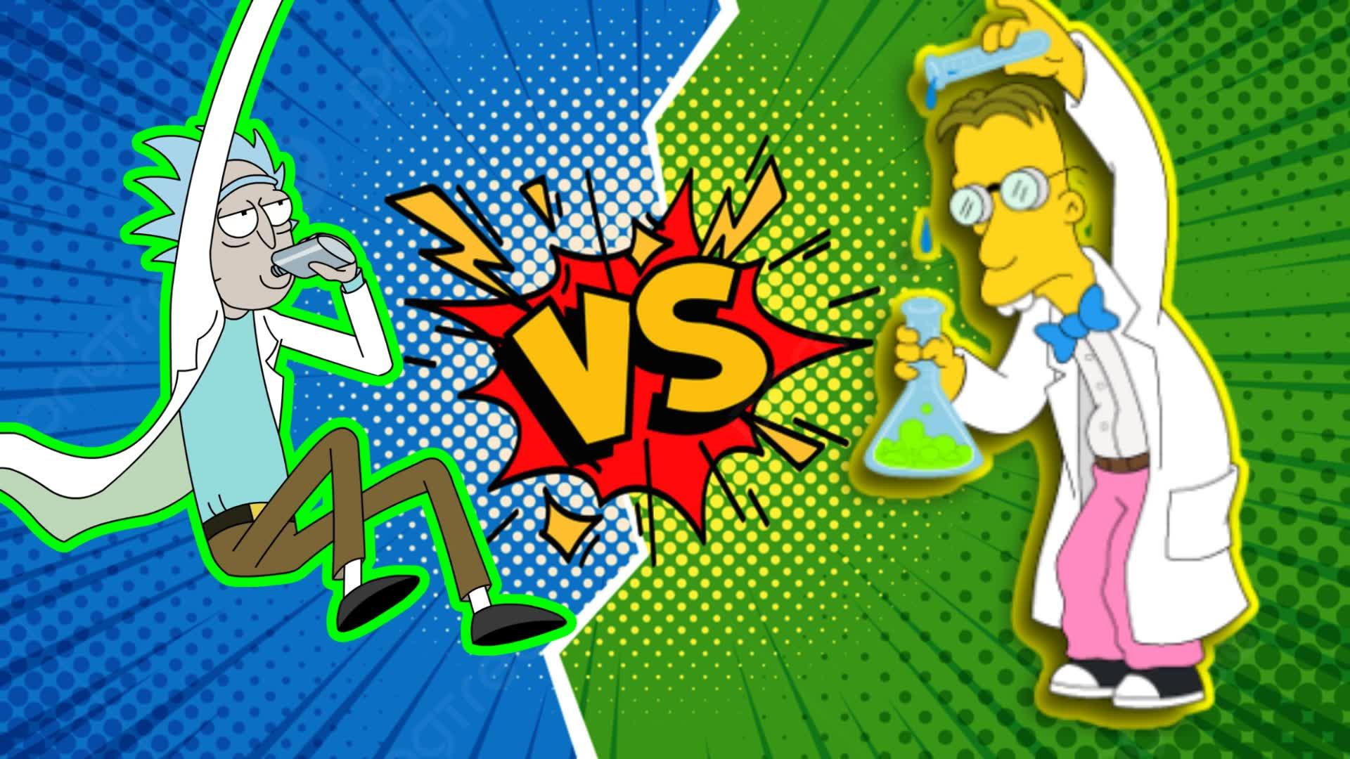 RICK SANCHEZ VS PROFESSOR FRINK