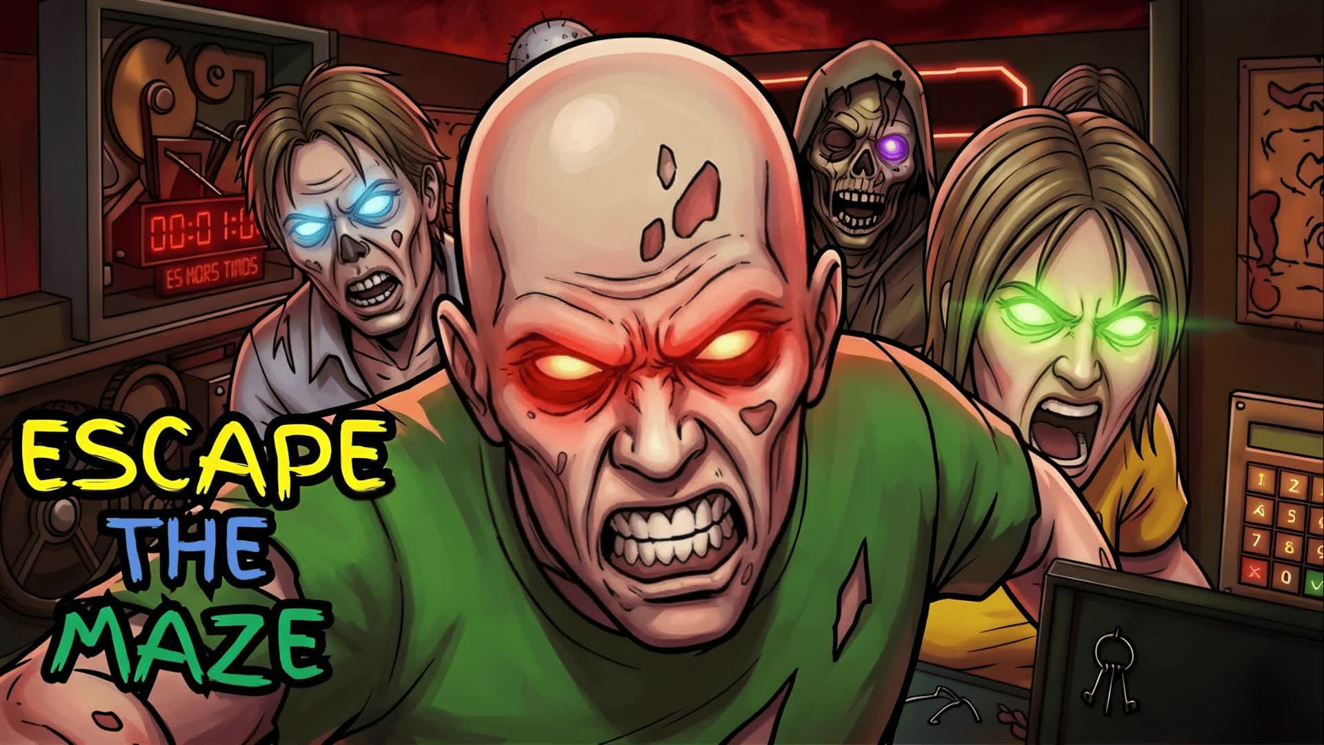 ESCAPE THE MAZE🧟