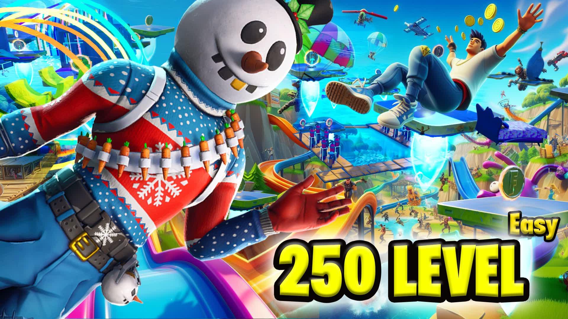 🌈250 LEVEL PARKOUR WATER PARK⭐