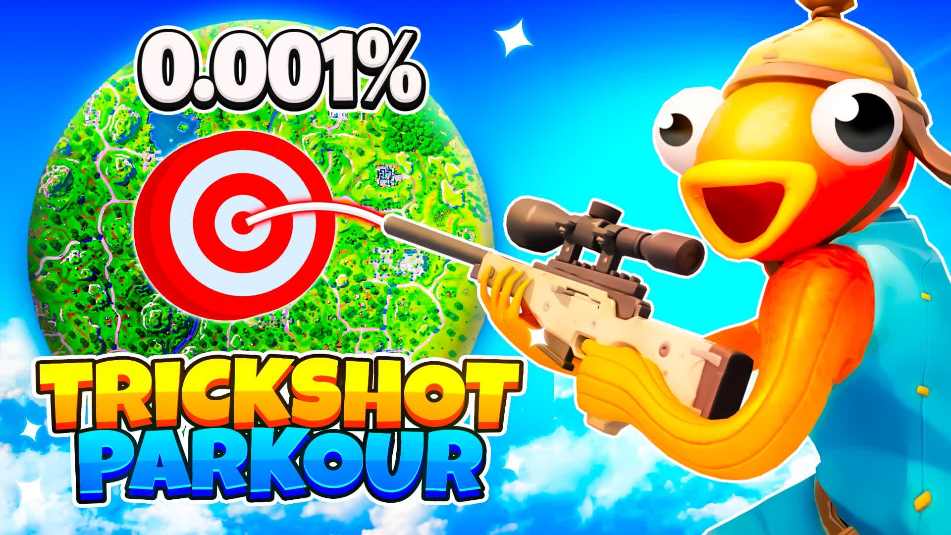 ⭐️ SUPER TRICKSHOT PARKOUR 🎯 80 LEVELS!