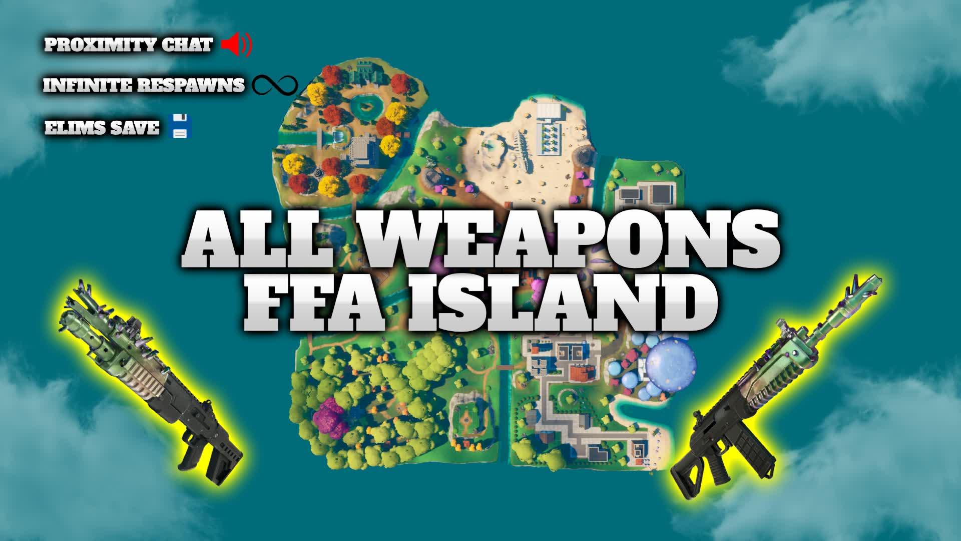 ALL WEAPONS FFA ISLAND