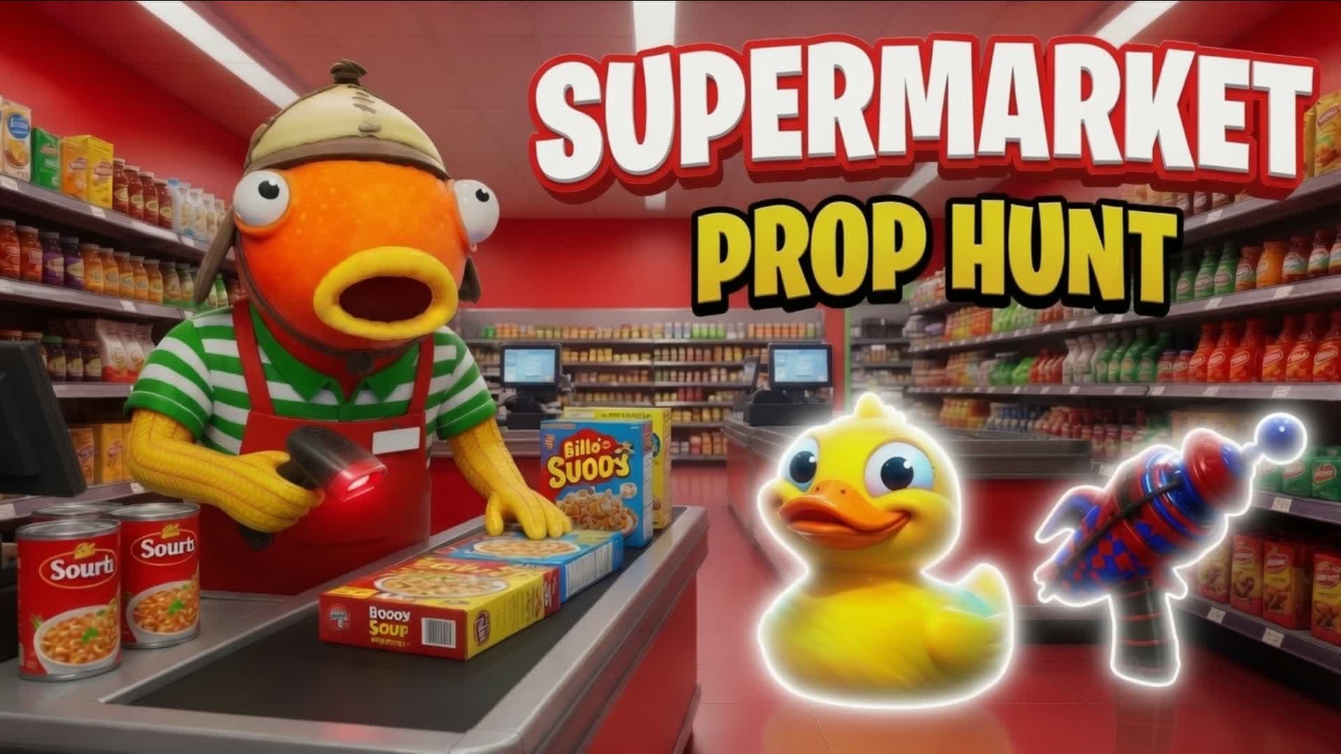 SUPERMARKET PROP HUNT 🛒 hide and seek