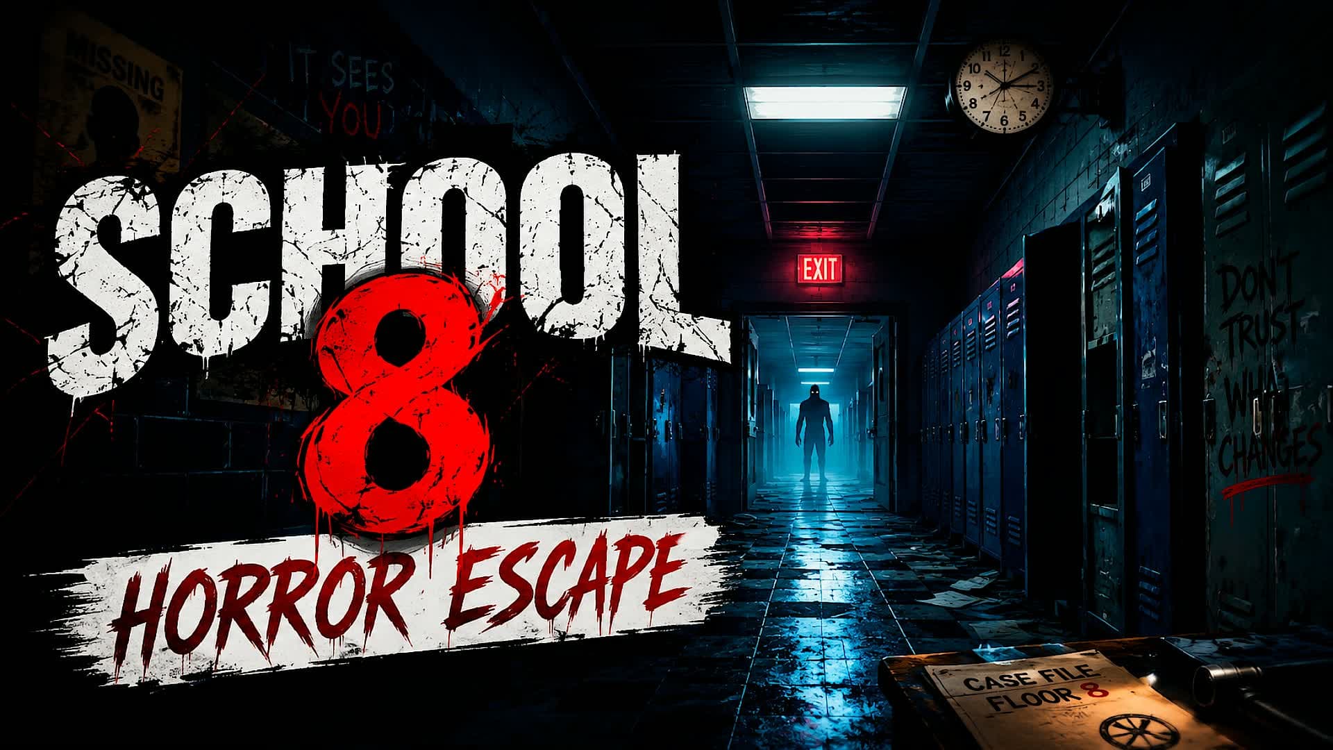 Backrooms School 8 Horror Escape
