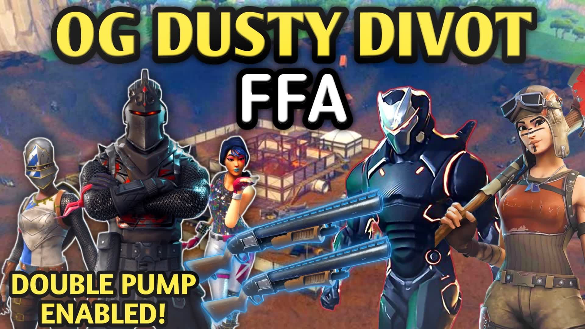 ⭐ OG Dusty Divot FFA ⭐ *DOUBLE PUMP*