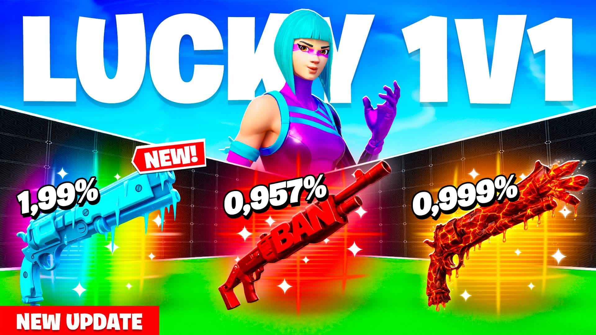 EXTREME LUCKY 1v1 🍀