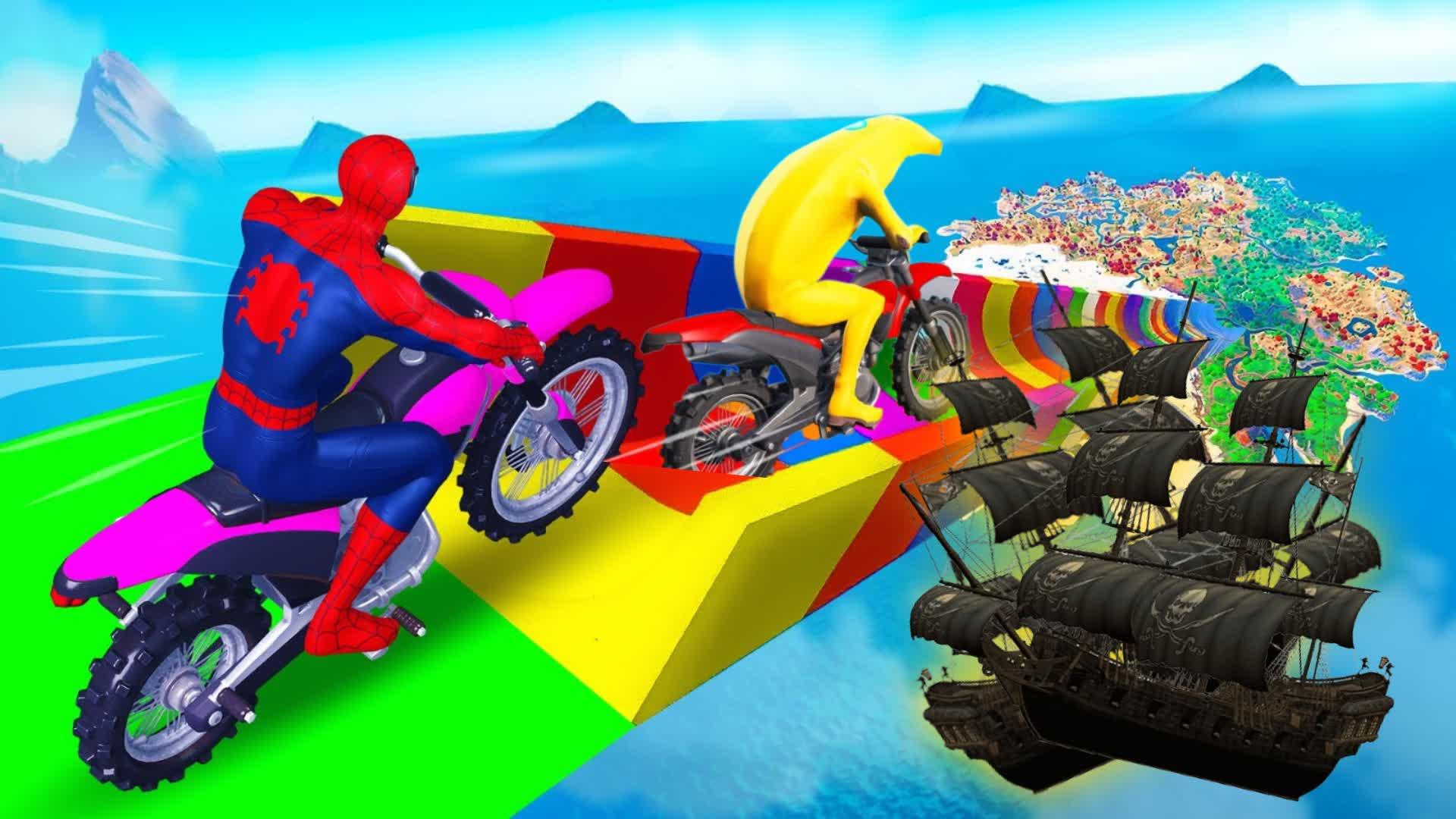 🚲 SUPER GAMER BATTLE RAMP 2.0 🚙