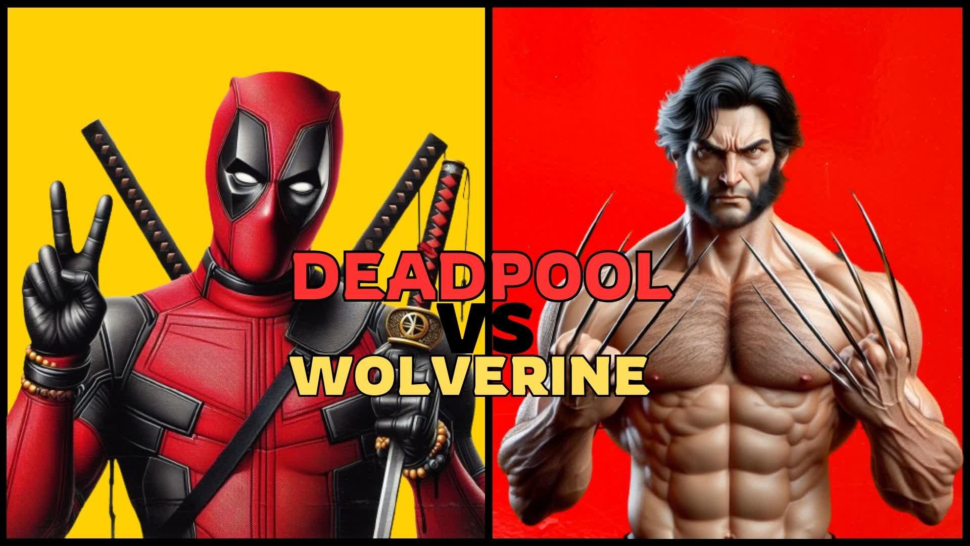 DEADPOOL vs WOLVERINE BOX PVP