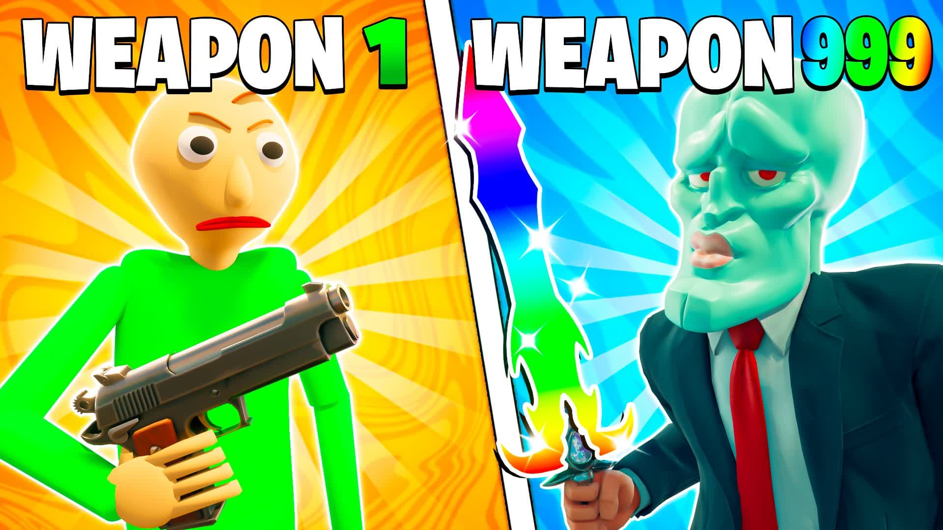 MEME GUN GAME | FIRST PERSON ONE SHOT ⭐