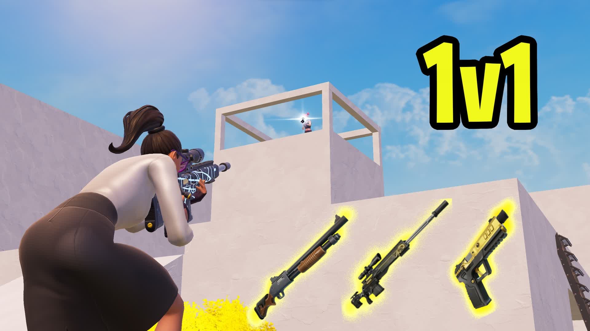 THE TOWER 1v1 [ZERO BUILD]