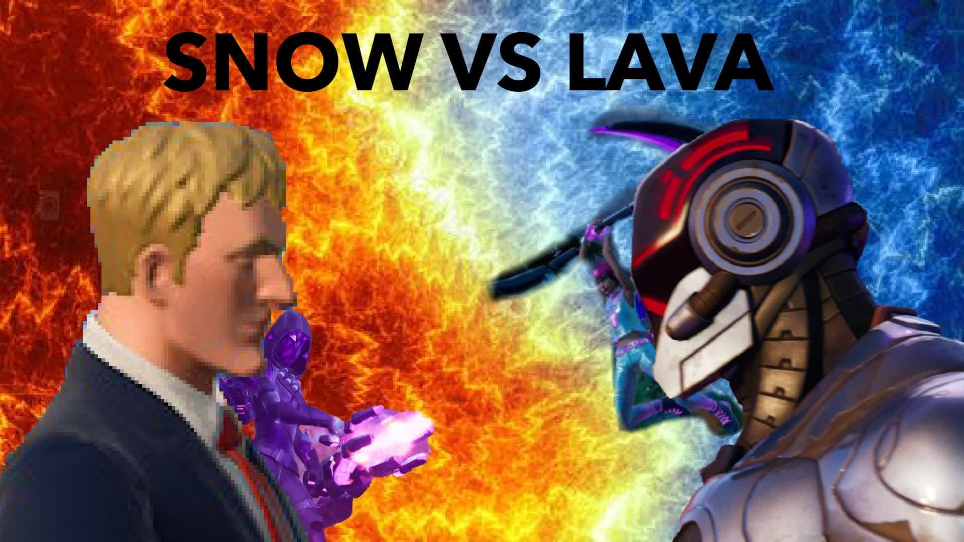 snow vs lava *new supply drops!*