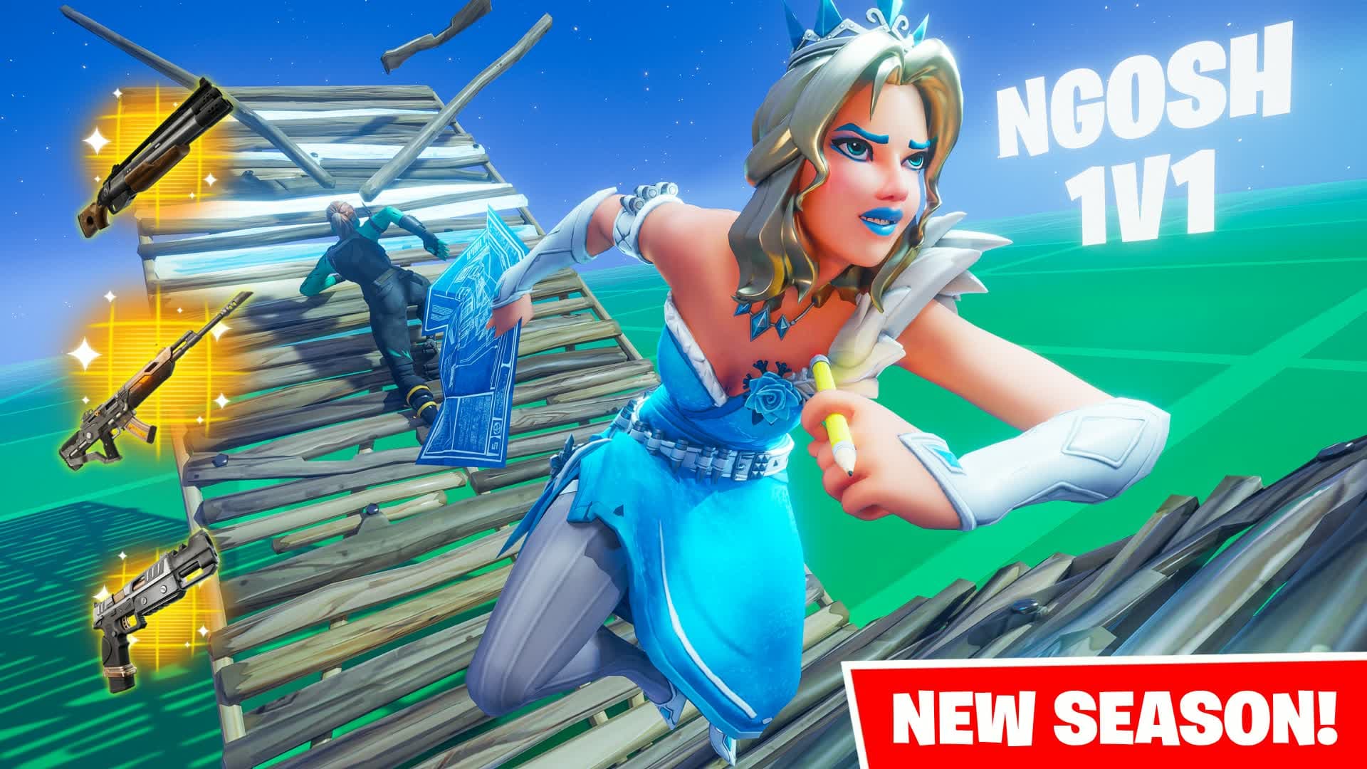 Ngosh 1v1 Build Fights (200 Pumps)
