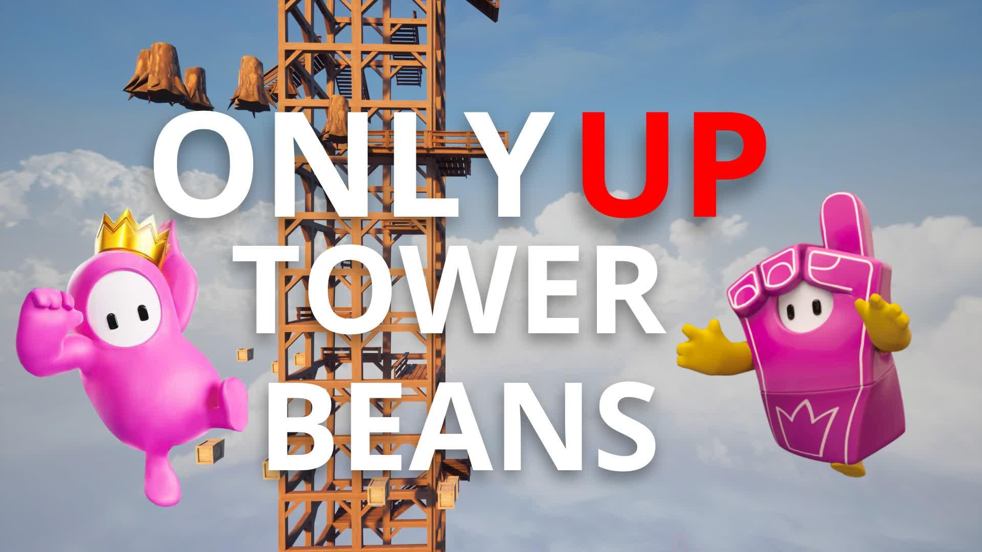 Only UP Tower FALL GUYS 💯