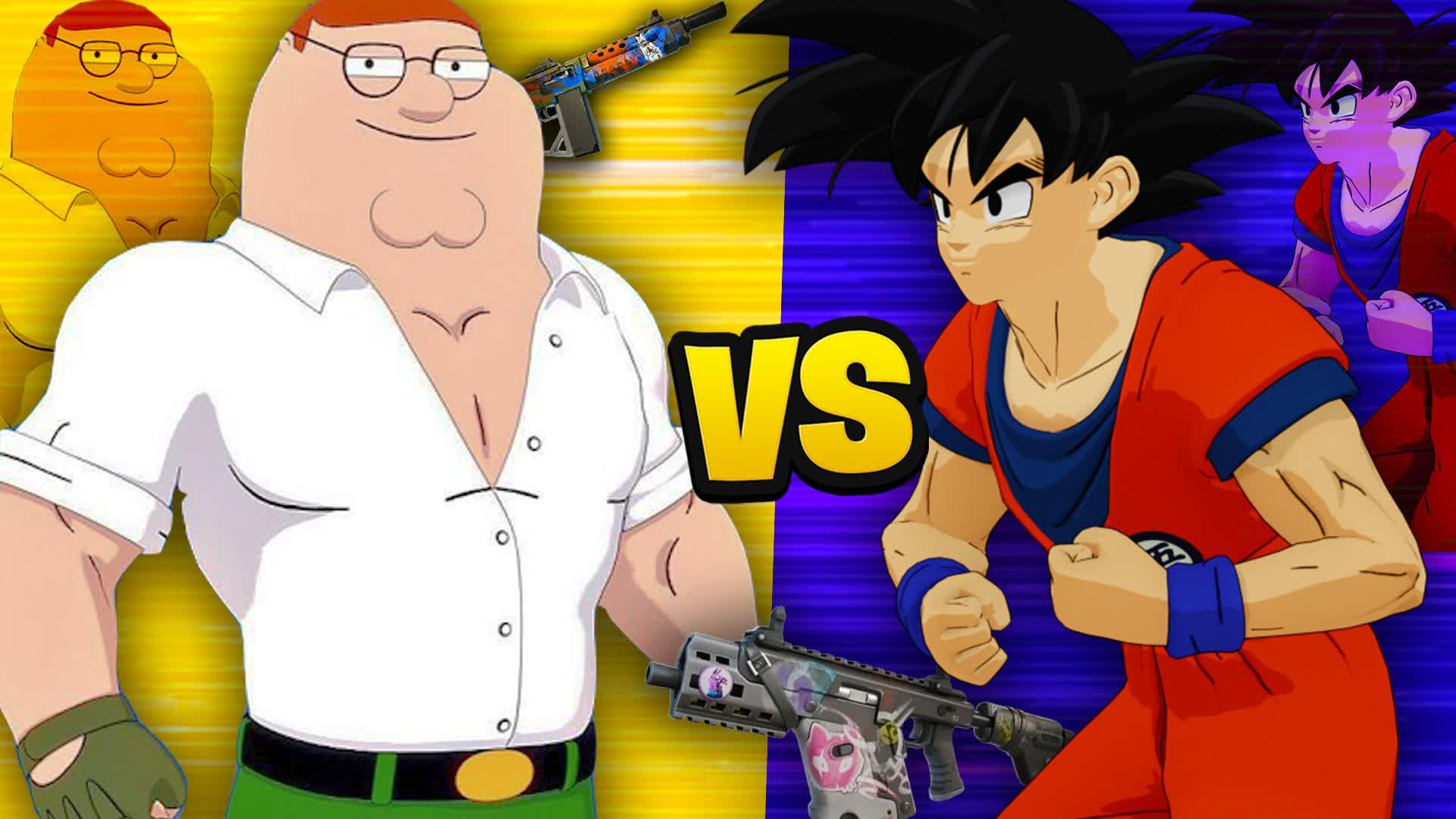 👨PETER GRIFFIN VS GOKU🦹‍♂️