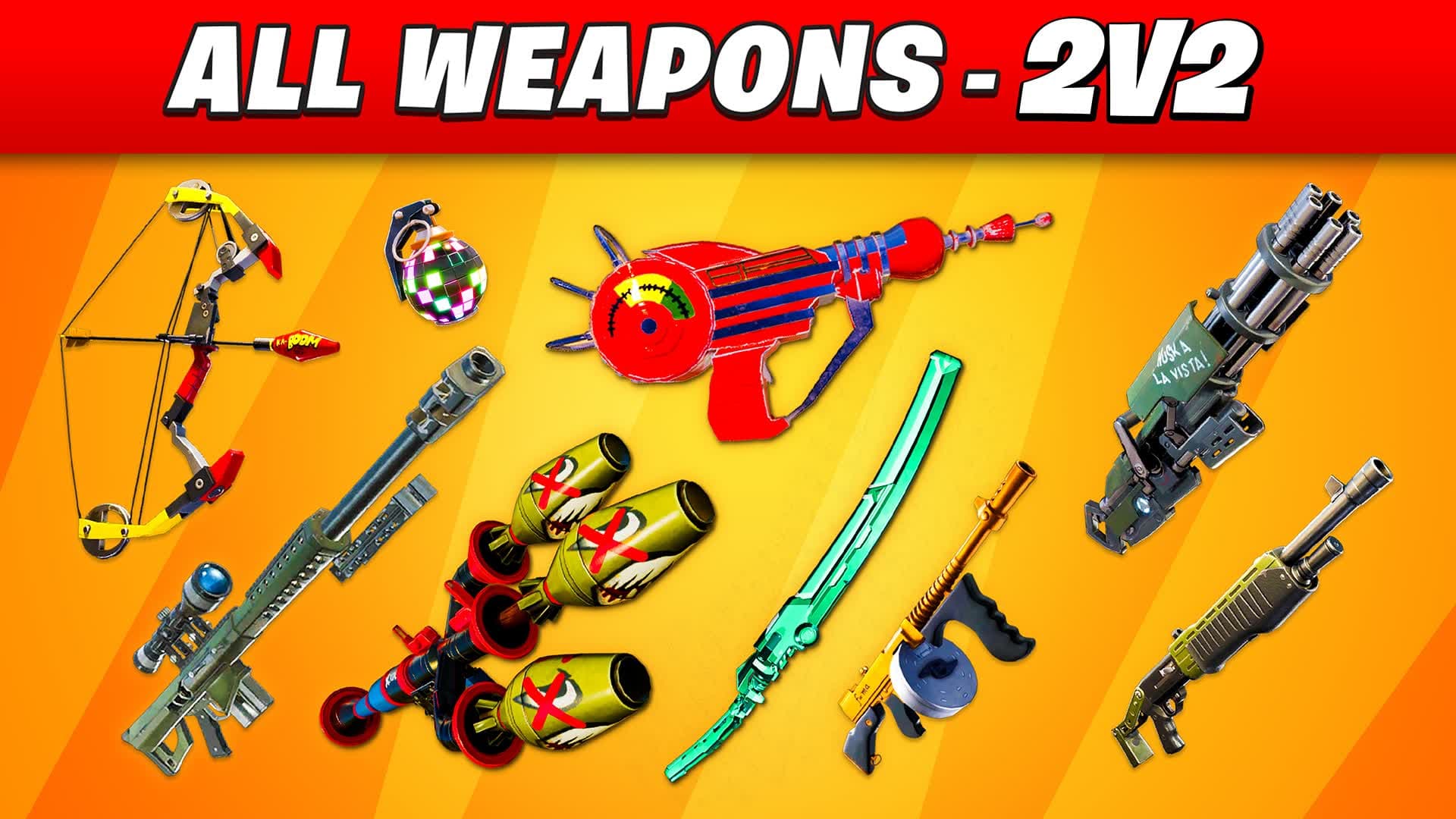 ALL WEAPONS 2V2 - كل الاسلحة