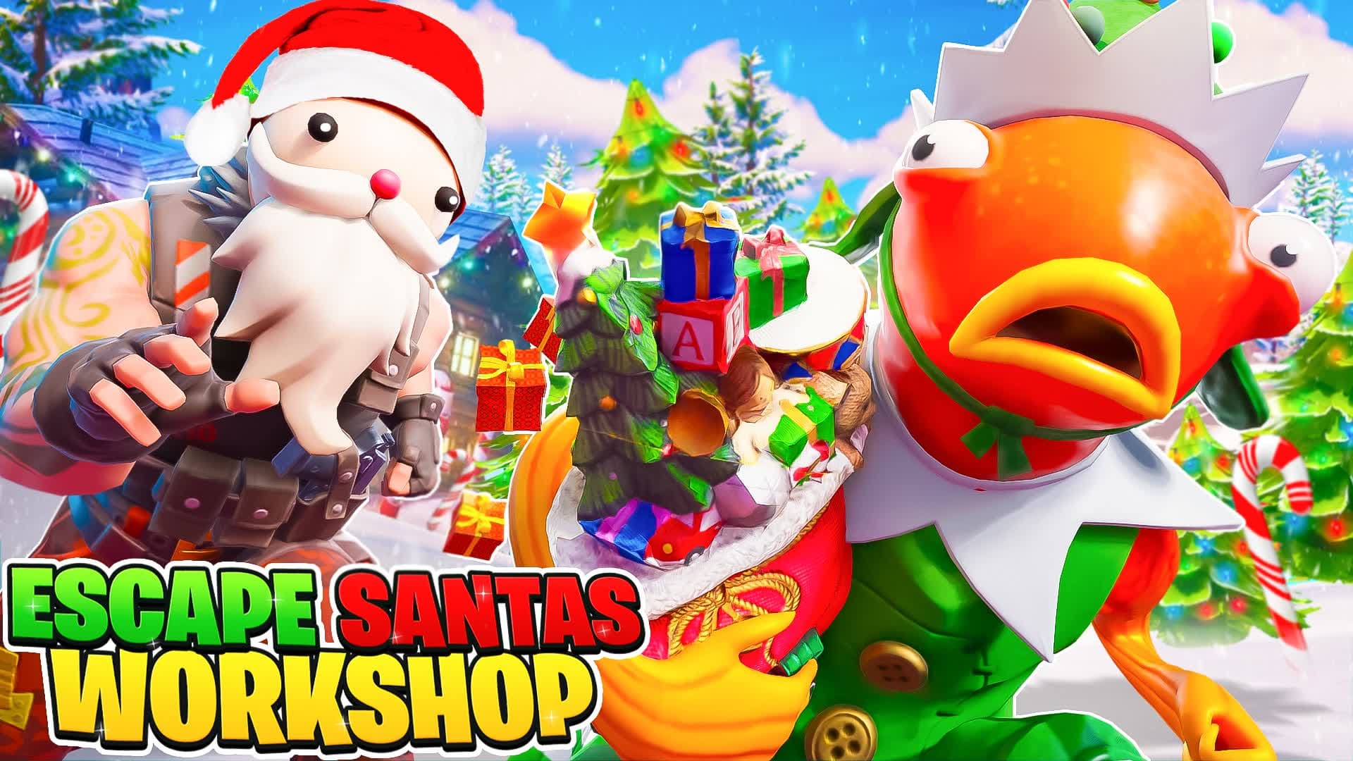 🎅 ESCAPE SANTAS WORKSHOP🎄