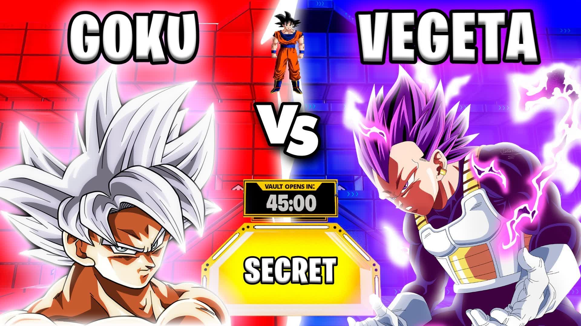 🔥🟢 Cool Goku 1v1 Map – All Emotes 🔵🔥
