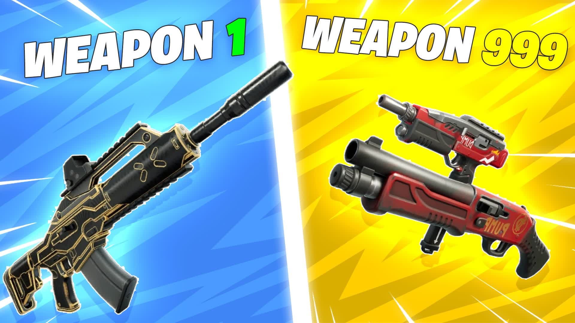 WEAPONS CHAOS👀 - ONESHOT GUNGAME🔫