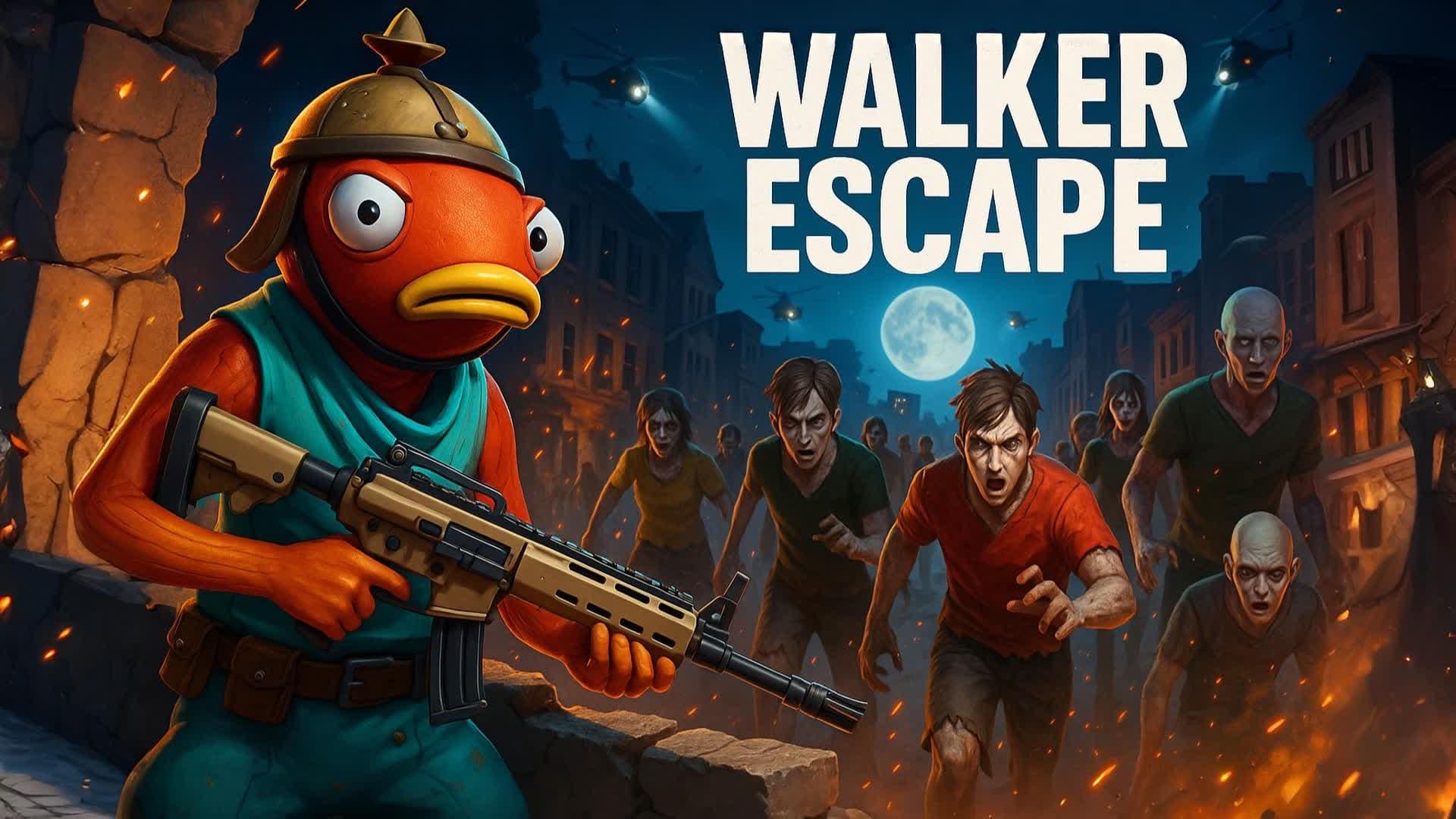 WALKER ESCAPE (SIDE SCROLLER)