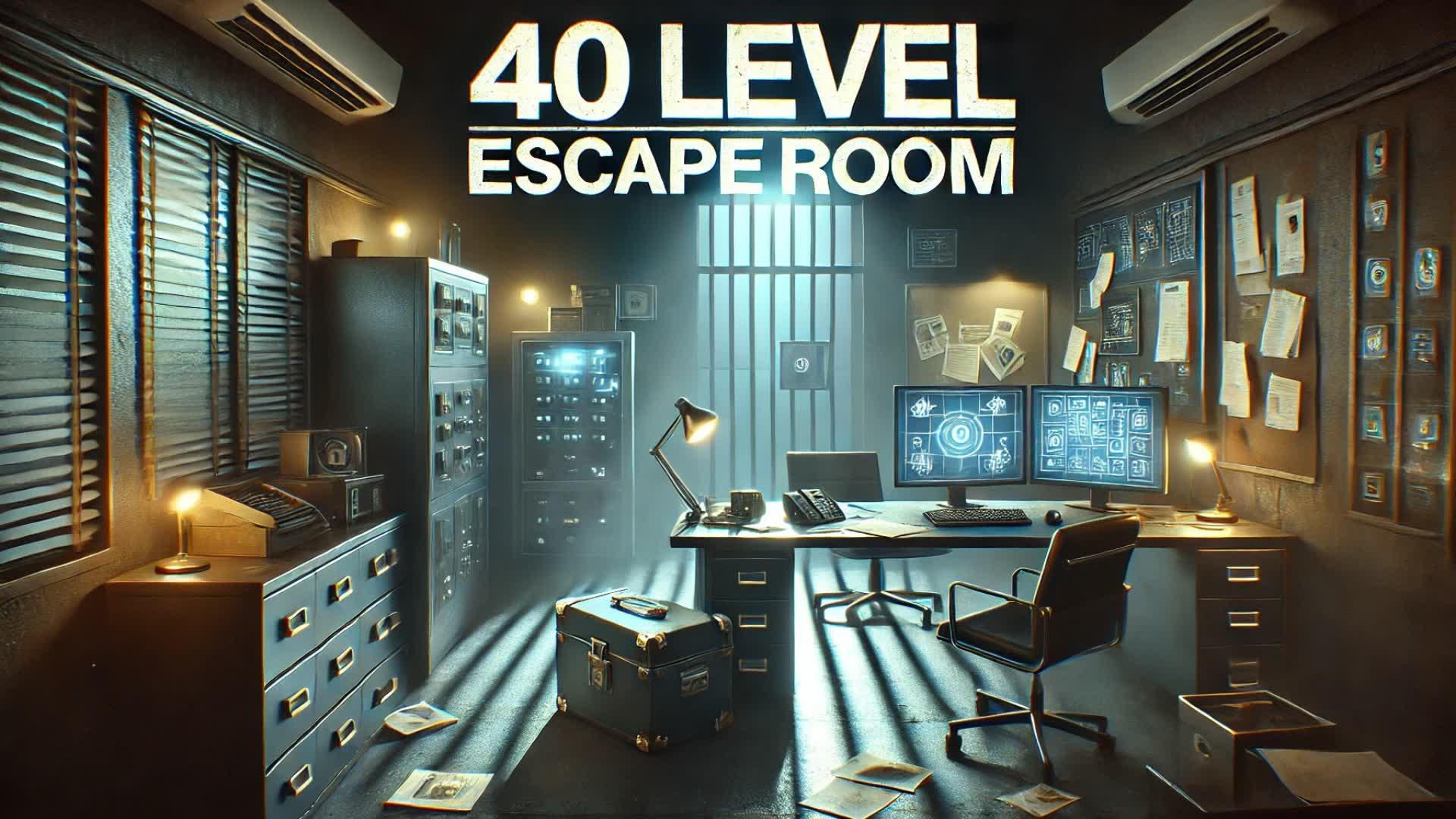 40 LEVEL ESCAPE ROOM 🚪