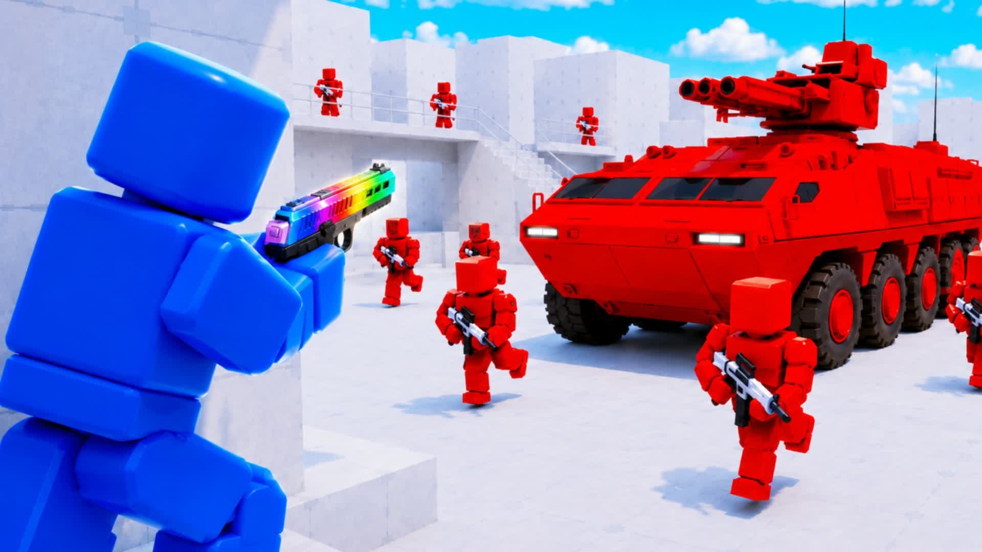 RVB RIVALS RED VS BLEU