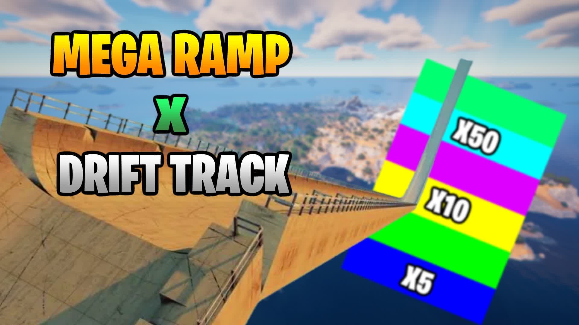 MEGA RAMP AND DRIFTING 🎯