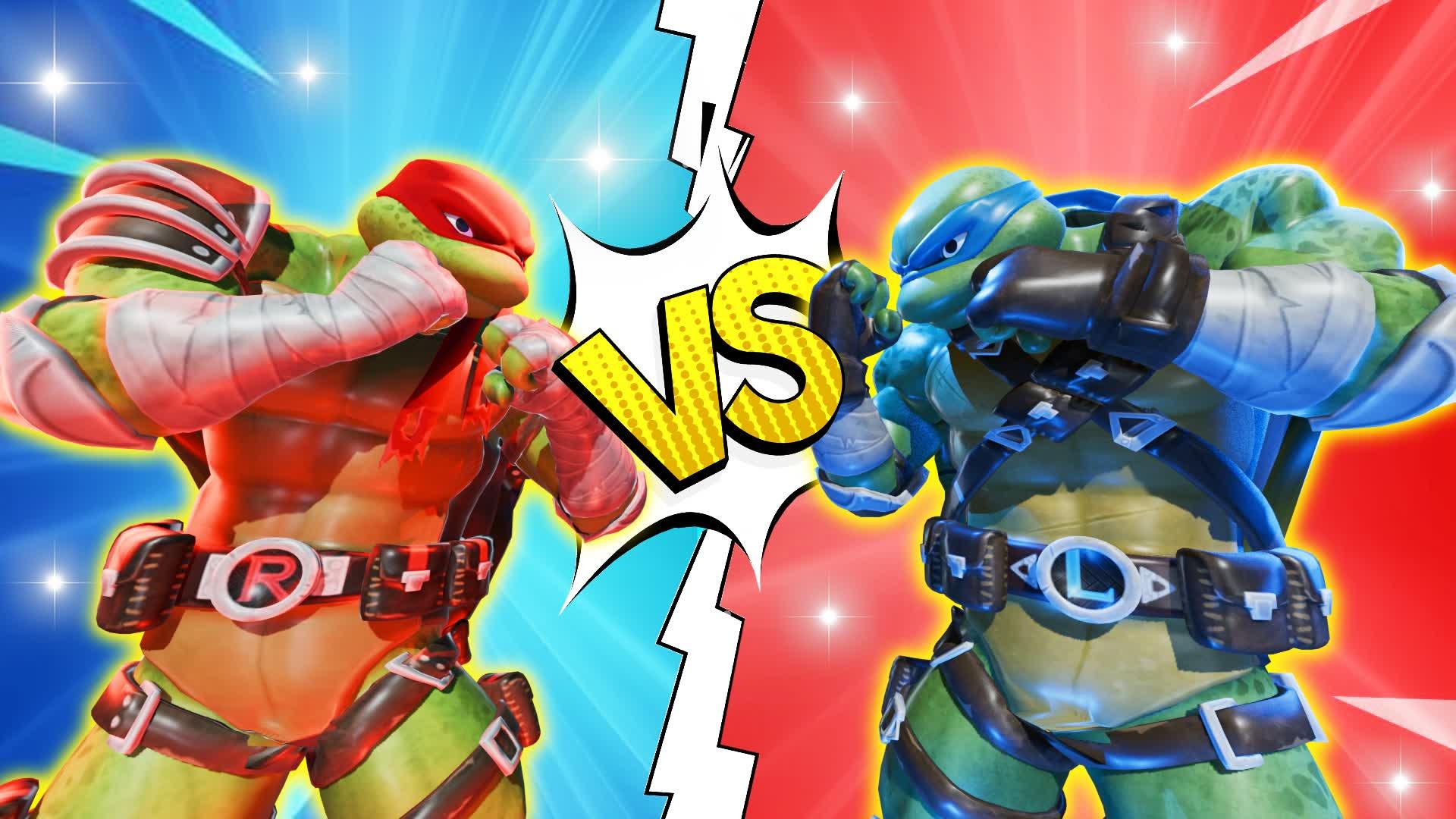 TMNT 🔴🔵 RED VS BLUE