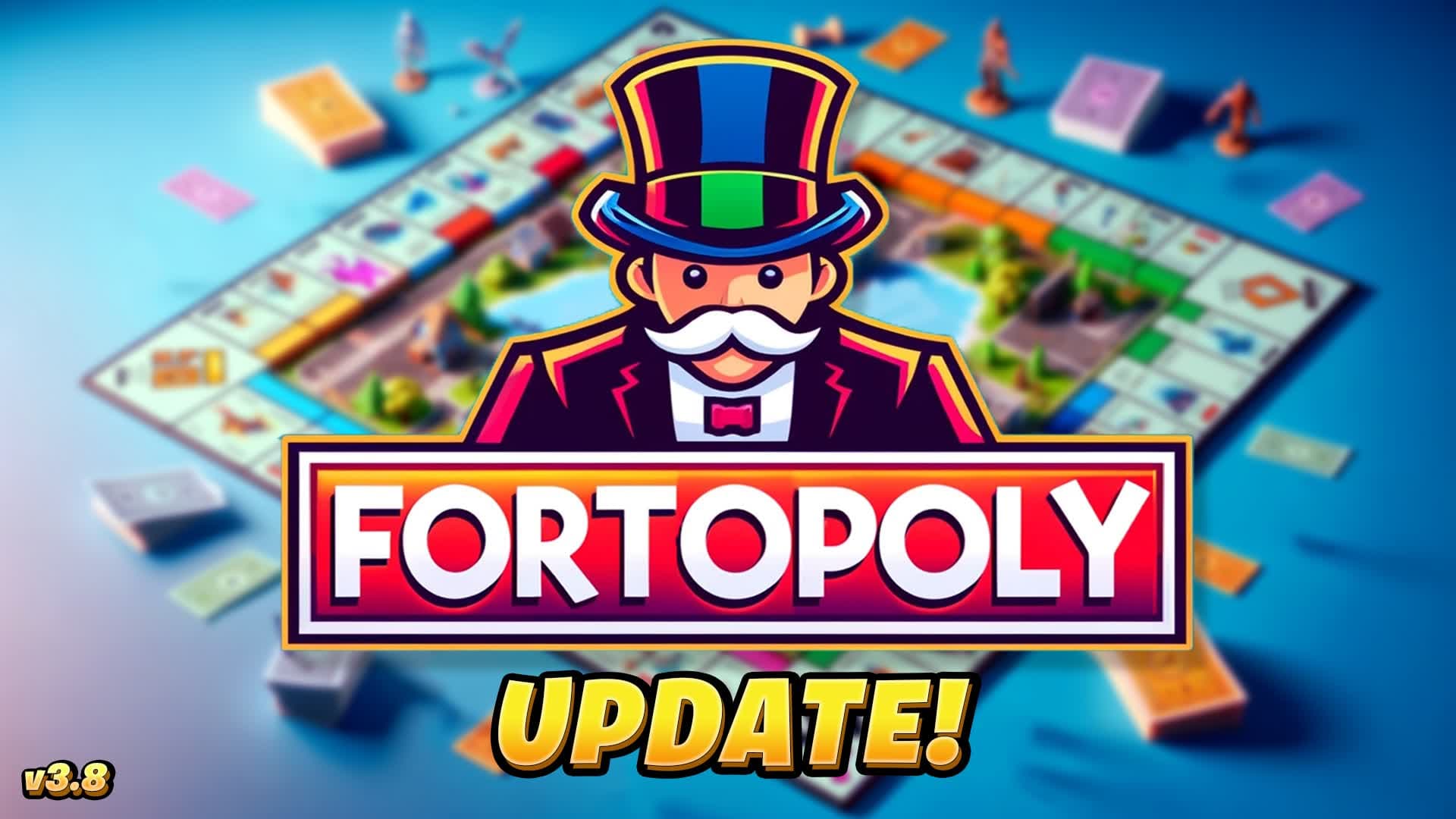 FORTOPOLY 🎩 BOARD GAME MINGAME MONOPOLY