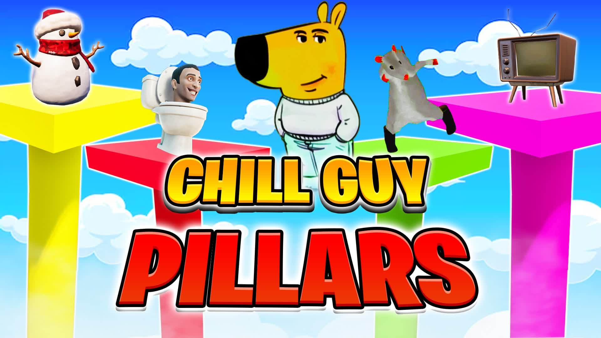 CHILL GUY PILLARS 🐻