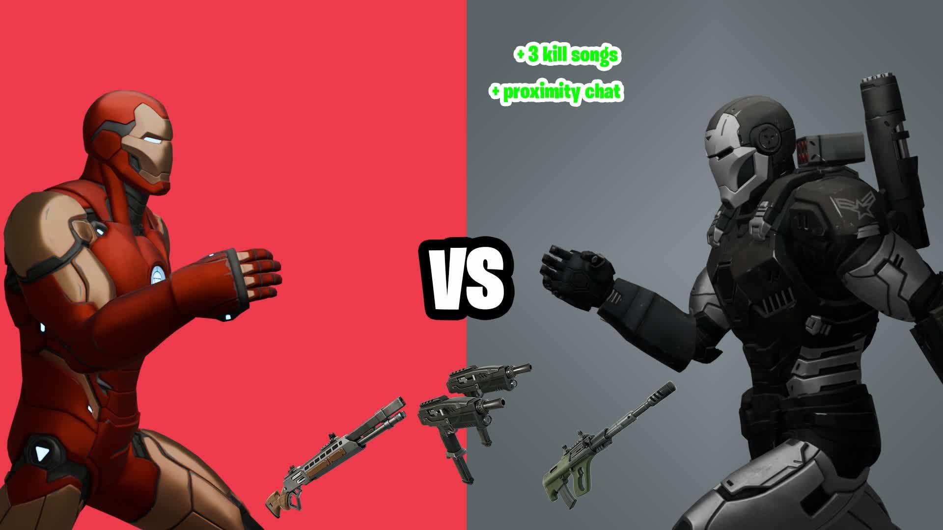 War Machine VS Iron Man