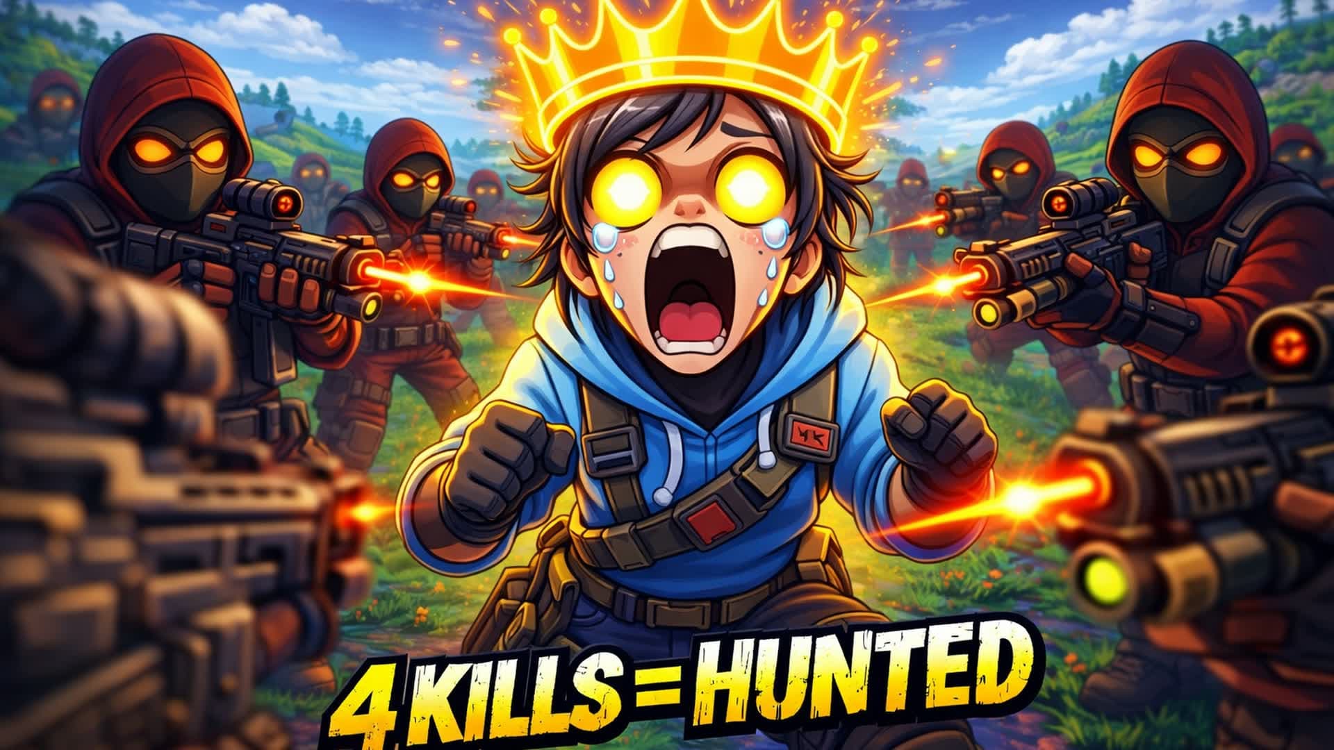 Crazy Island😱👑Crown Hunt👑🎯One Shot🎯