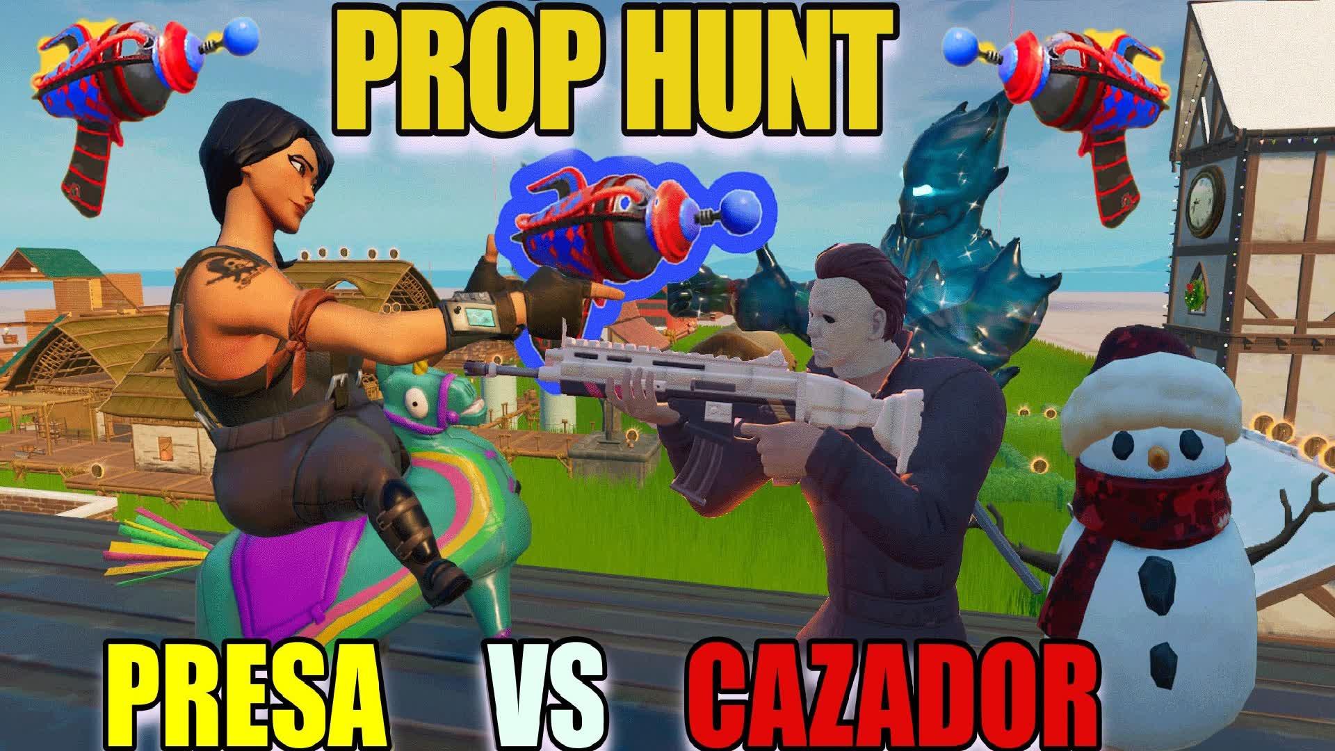 CAZADOR VS PRESA- PROP HUNT