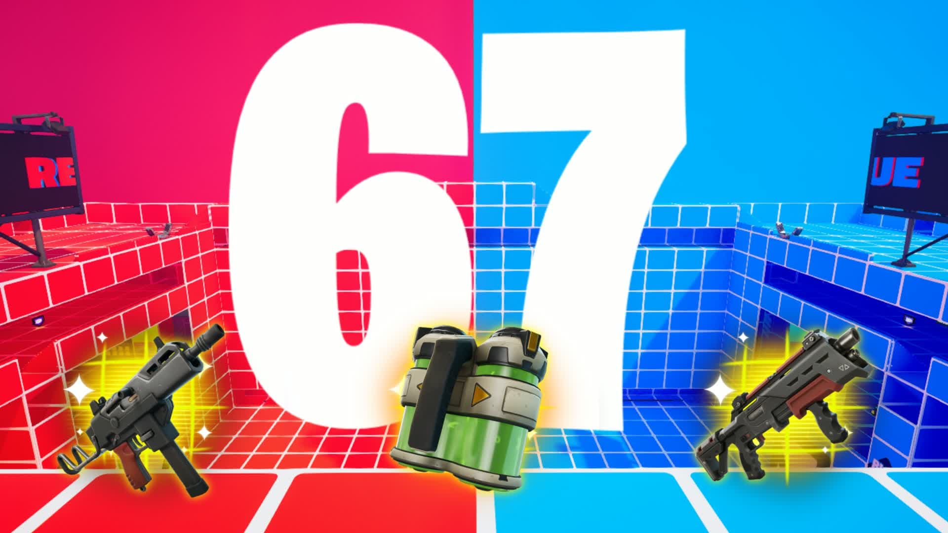 🔴SIXSEVEN BIG RED VS BLUE🔵
