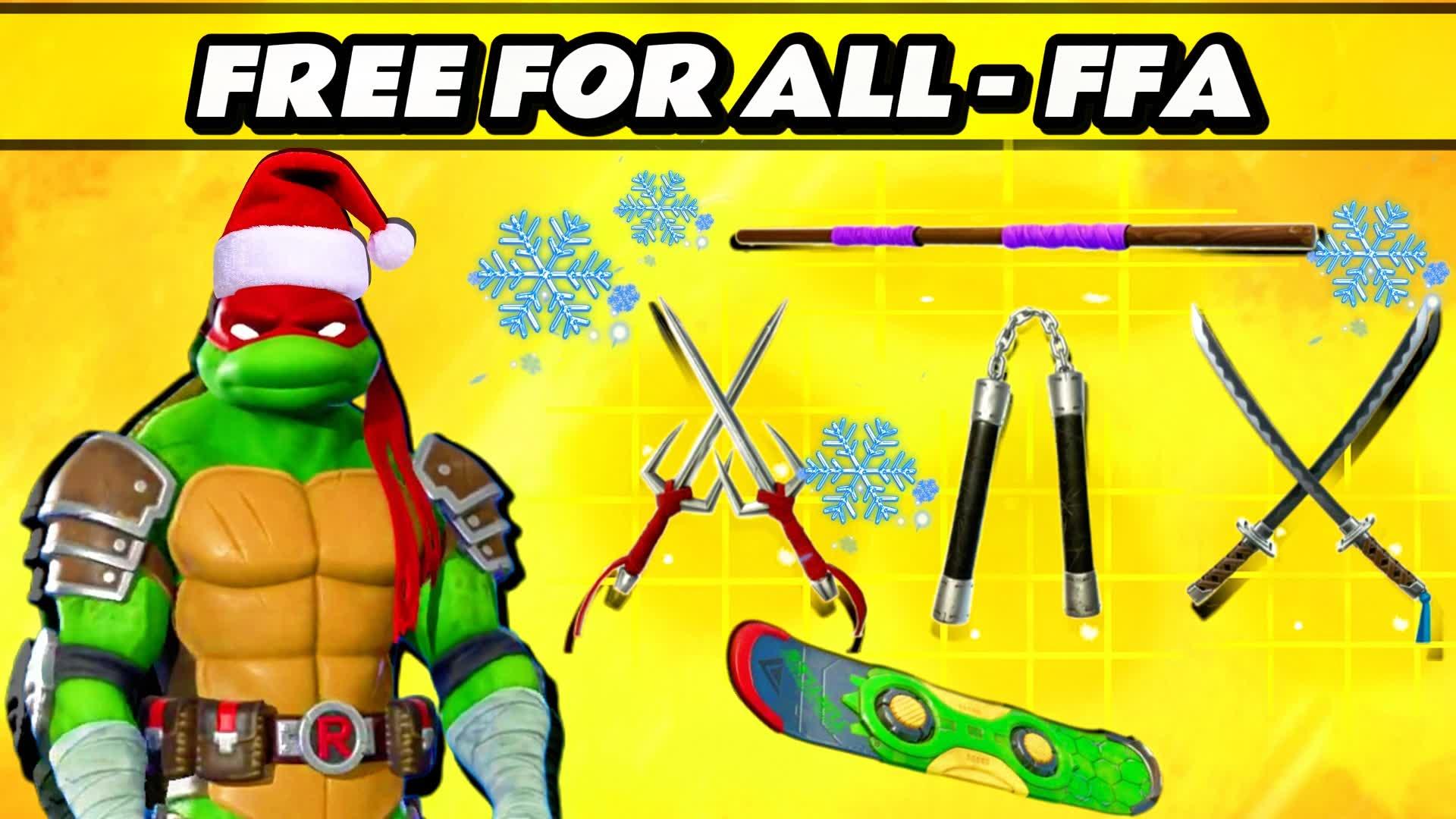 TMNT CHRISTMAS❄️ FREE FOR ALL FFA